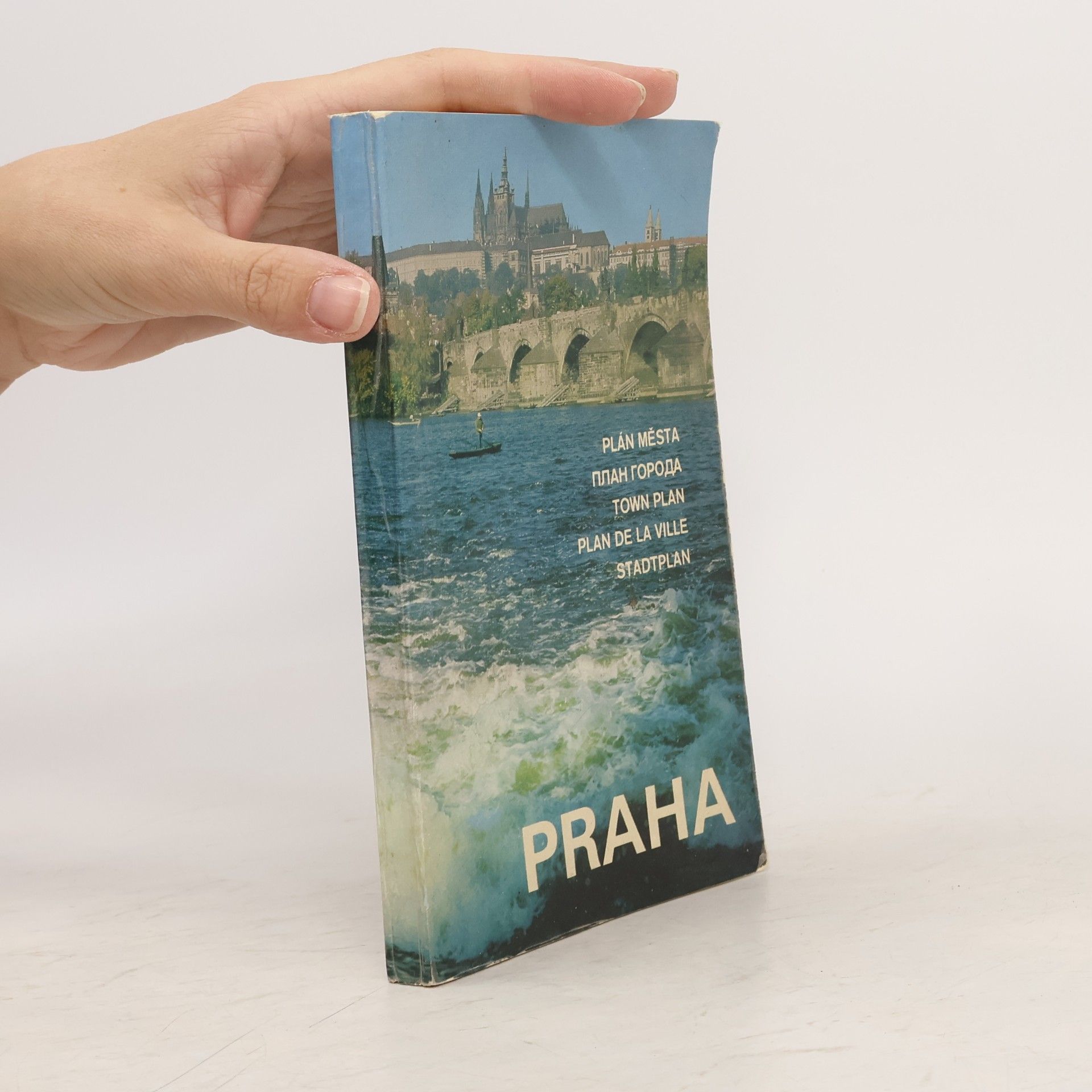 Jaroslav Vinař Praha - plán města, měřítko 1 : 20000