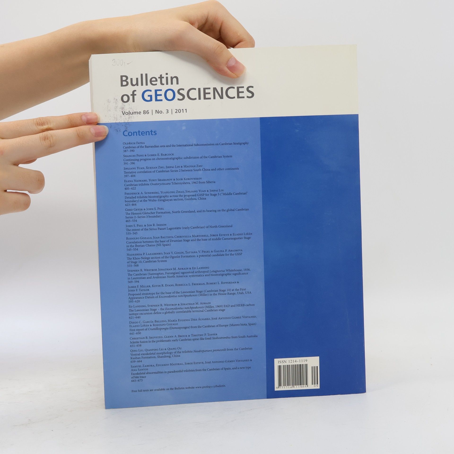 Autorenkollektiv Bulletin of Geosciences 3