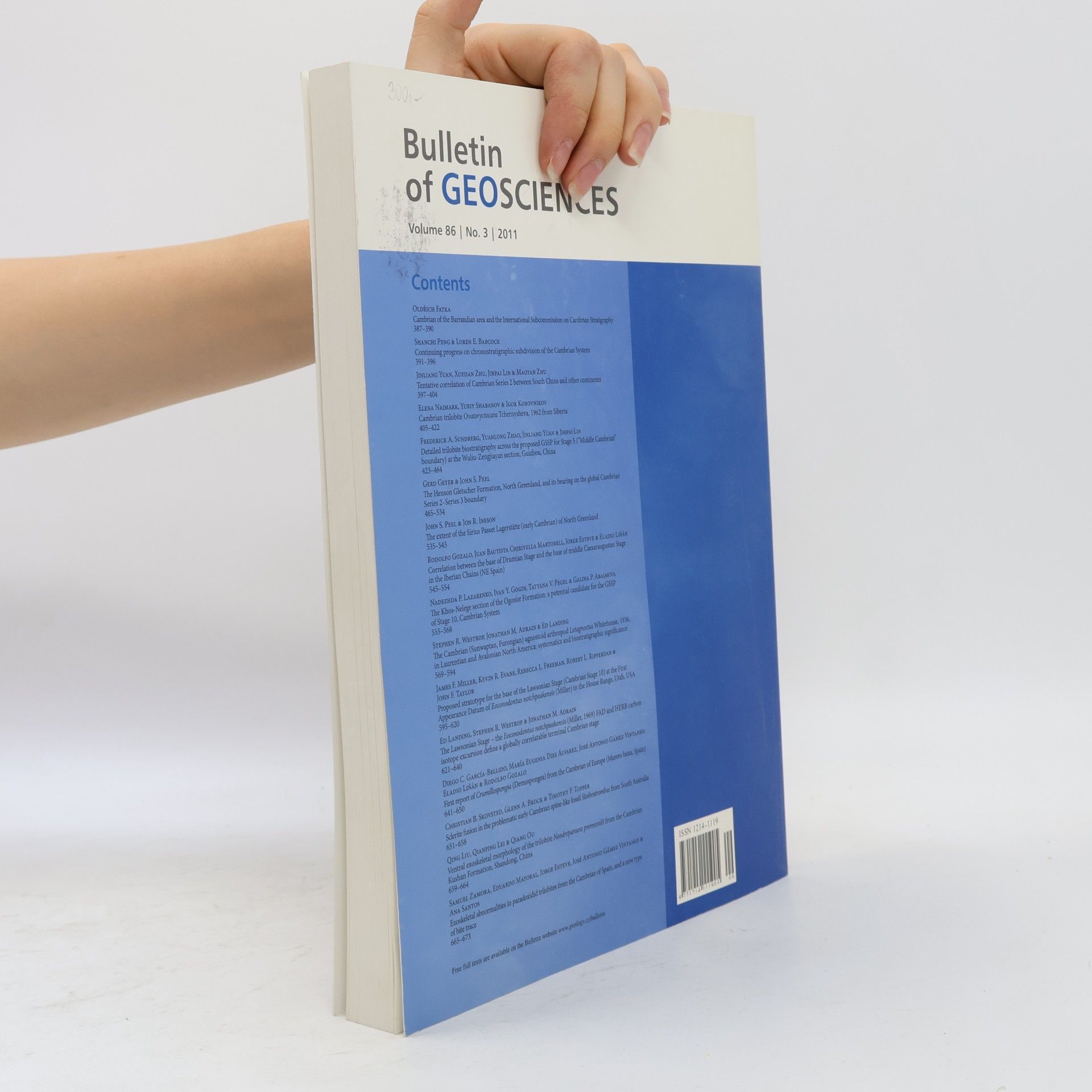 Autorenkollektiv Bulletin of Geosciences 3