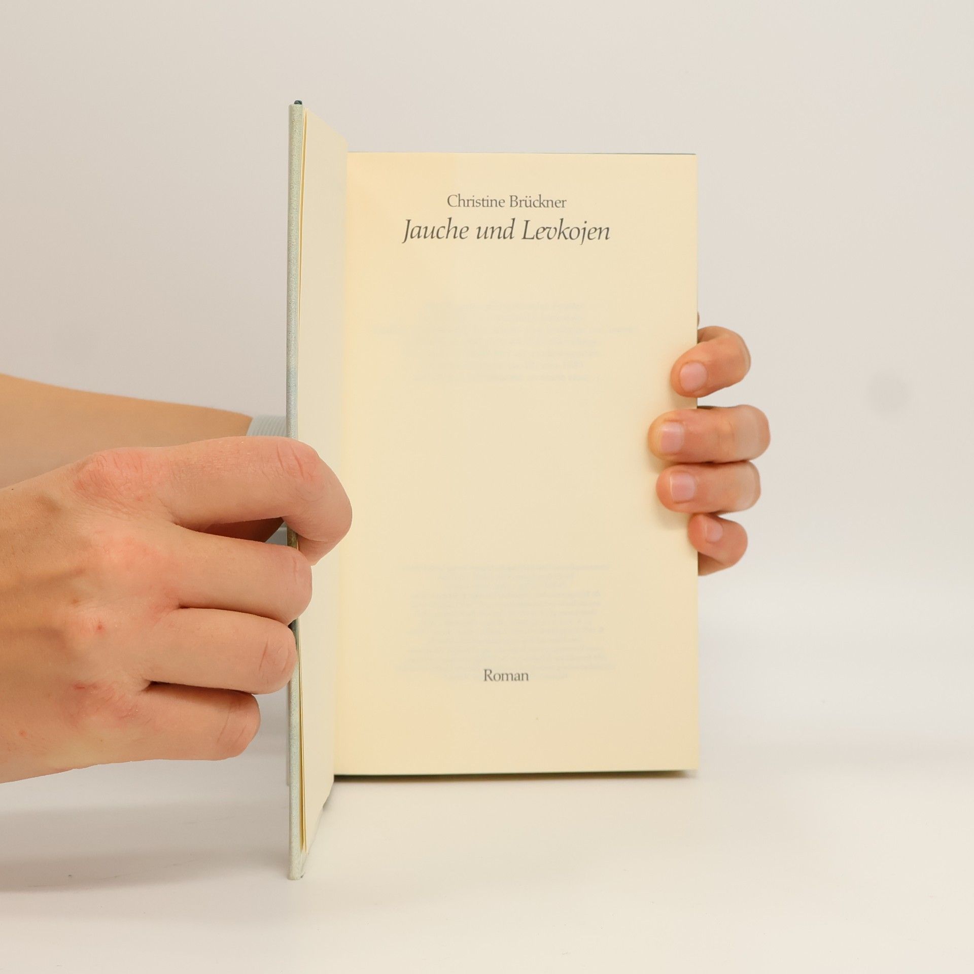 Christine Brückner Jauche und Levkojen