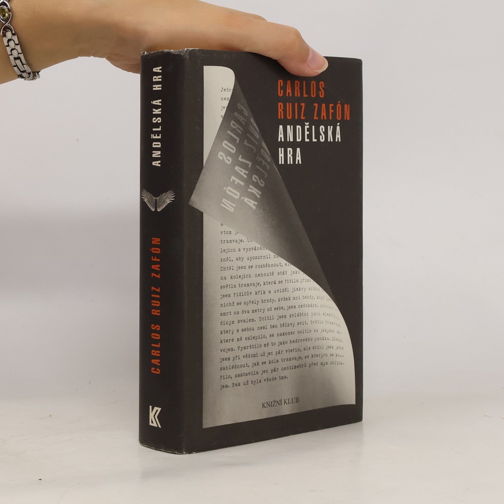 Carlos Ruiz Zafón Andělská hra