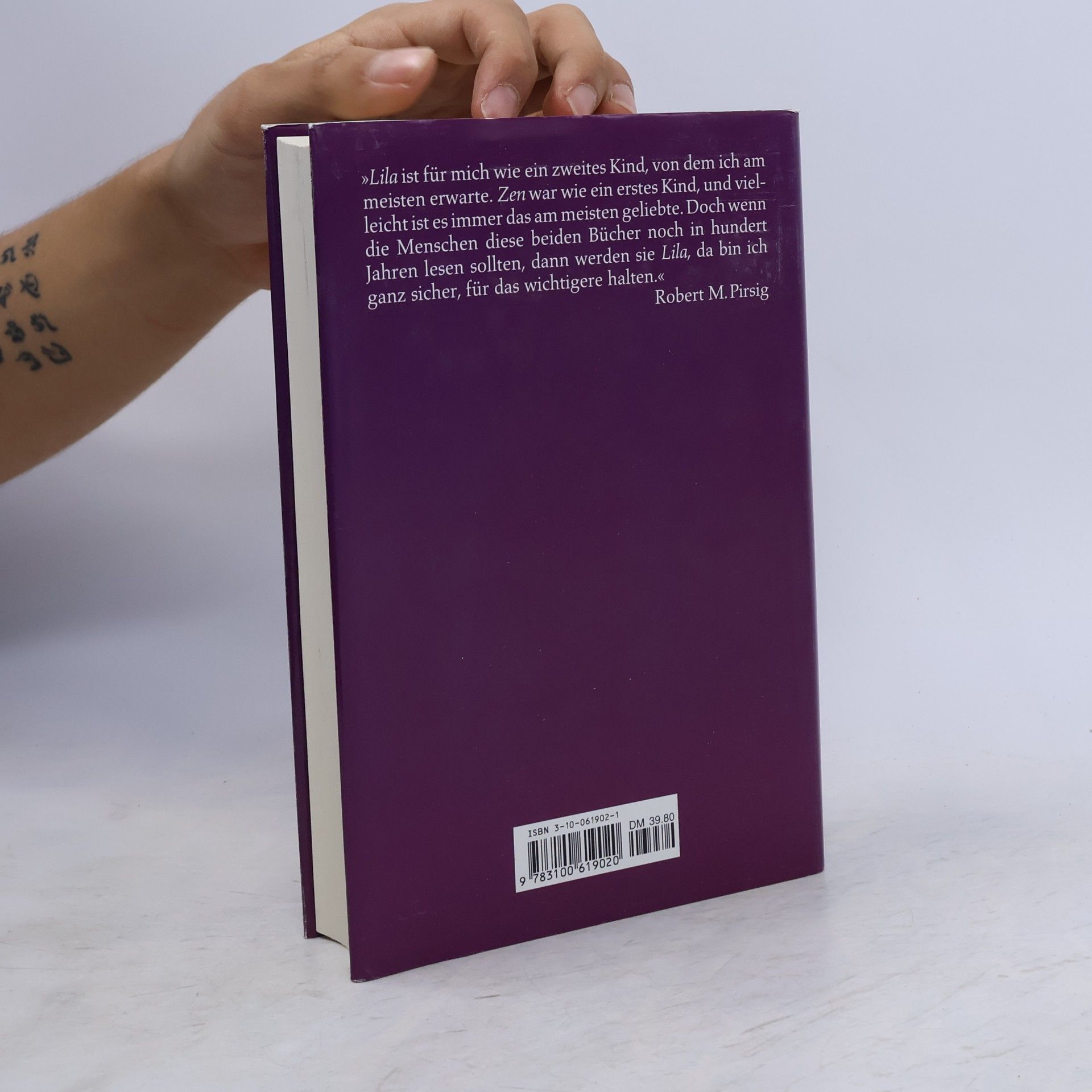 Robert M. Pirsig Lila oder ein Versuch über Moral