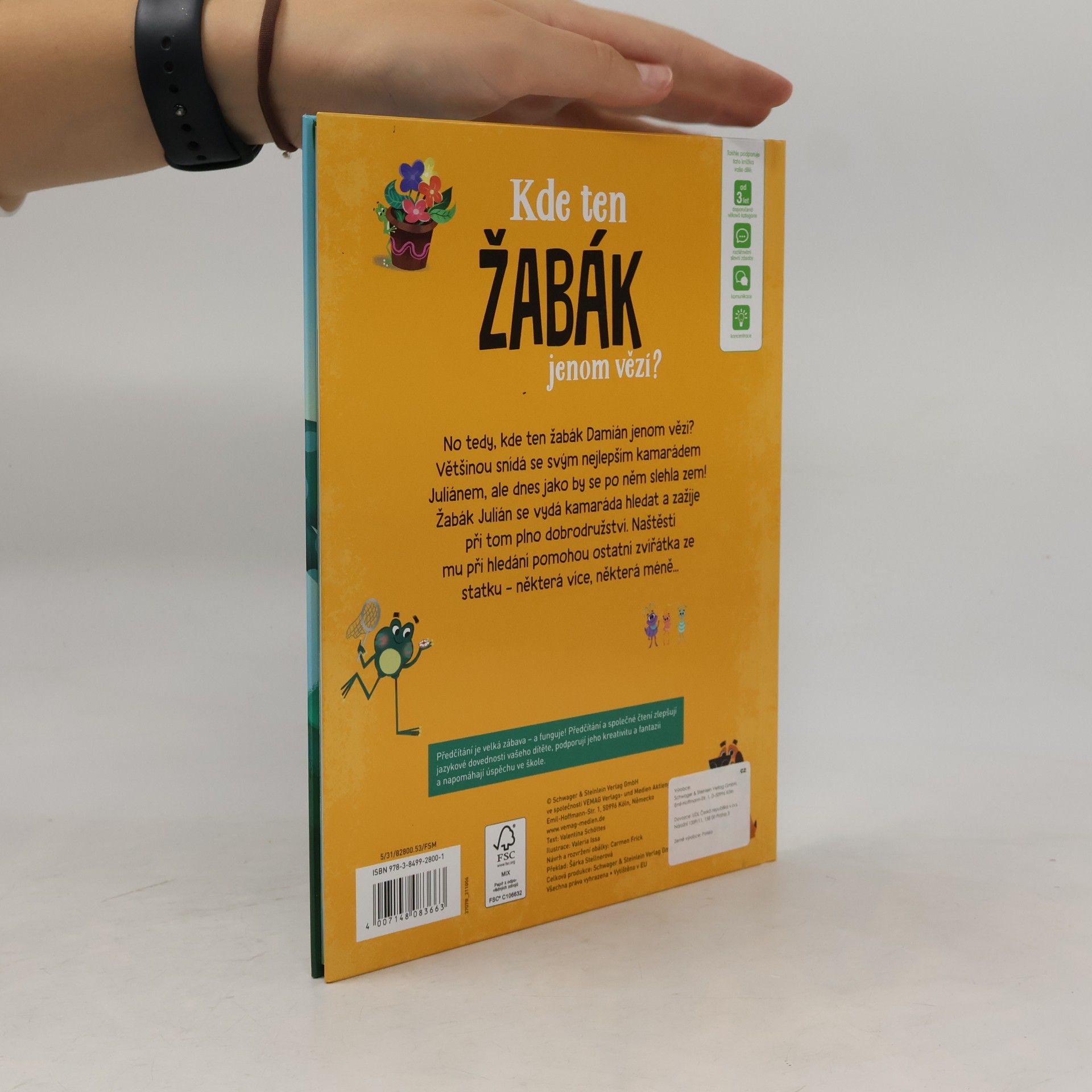 Valentina Schöttes Kde ten žabák jenom vězí?