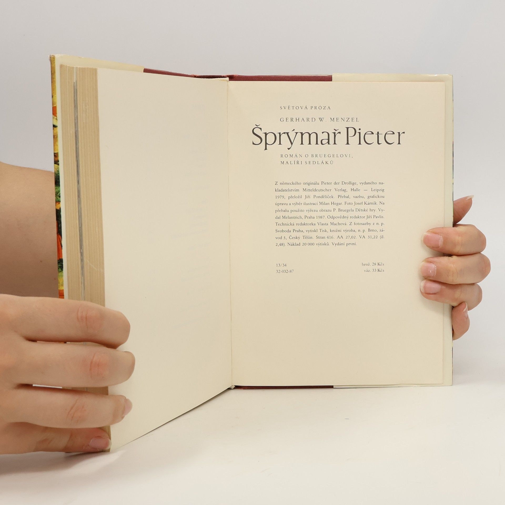 Jiří Pondělíček Šprýmař Pieter