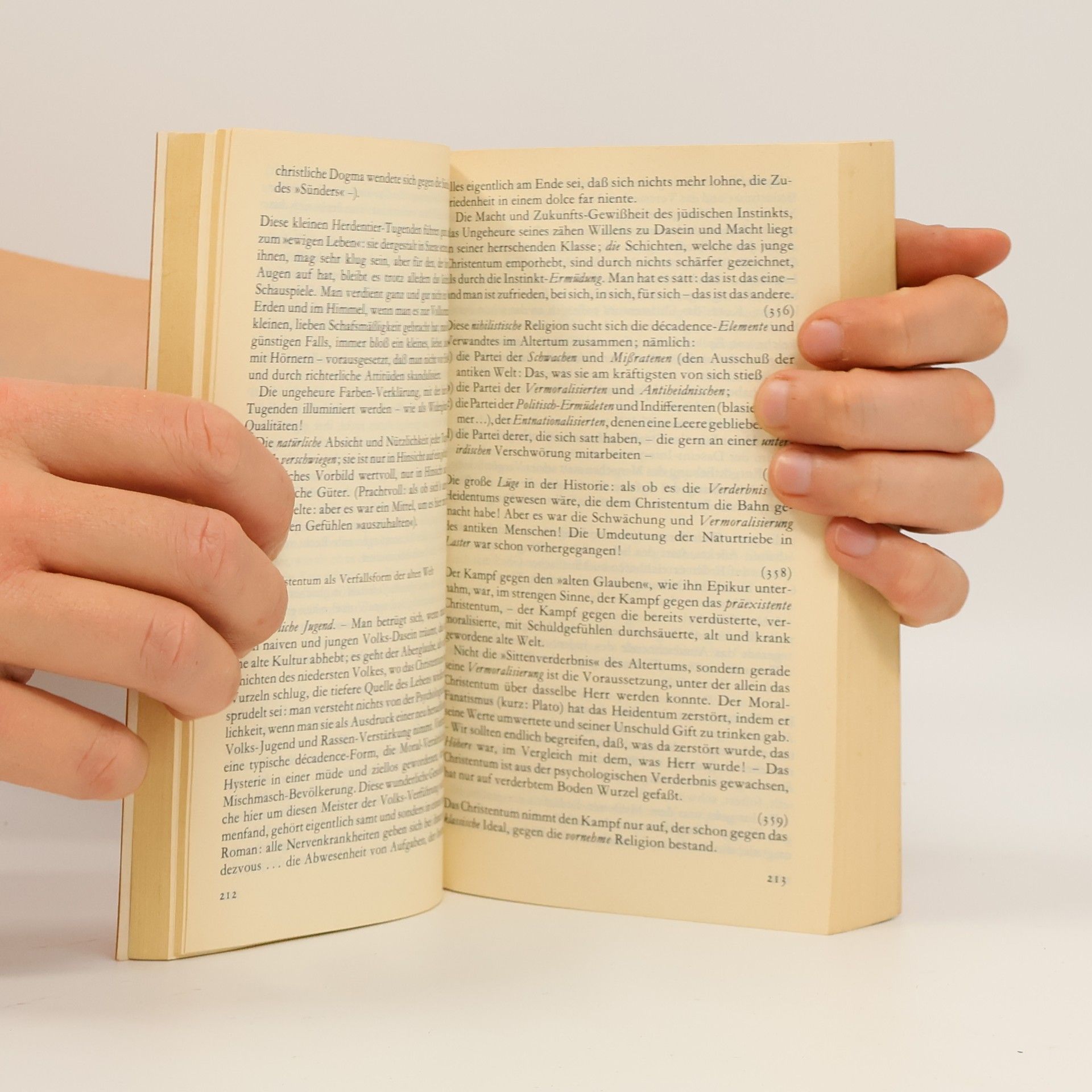 Friedrich Nietzsche Dtv-Bibliothek: Umwertung aller Werte - Dünndruck-Ausgabe