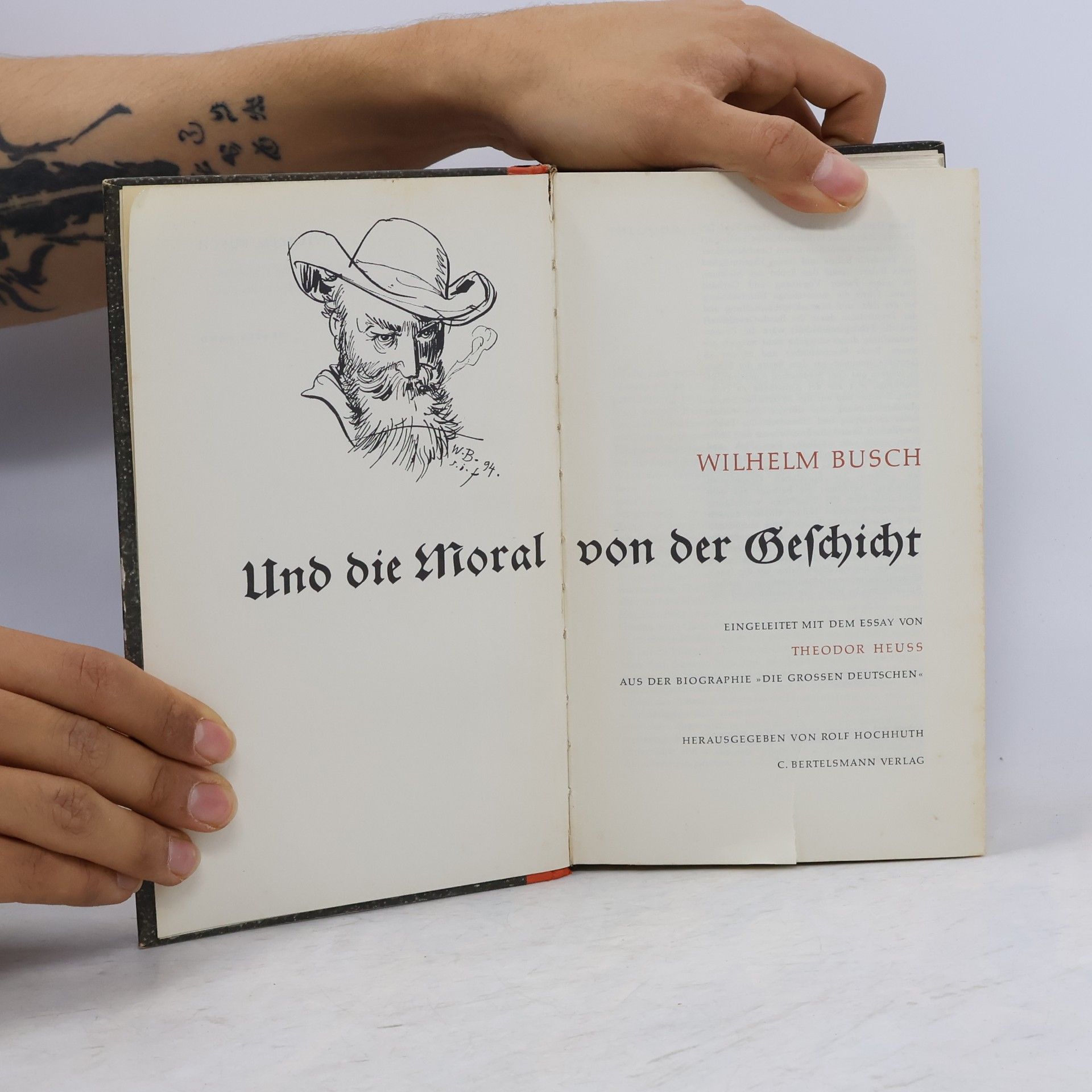 Wilhelm Busch Und die Moral von der Geschicht