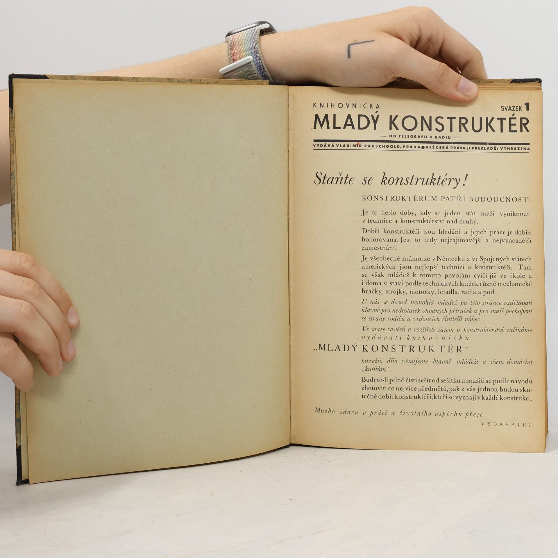 Autorenkollektiv Mladý konstruktér. Svazek 1