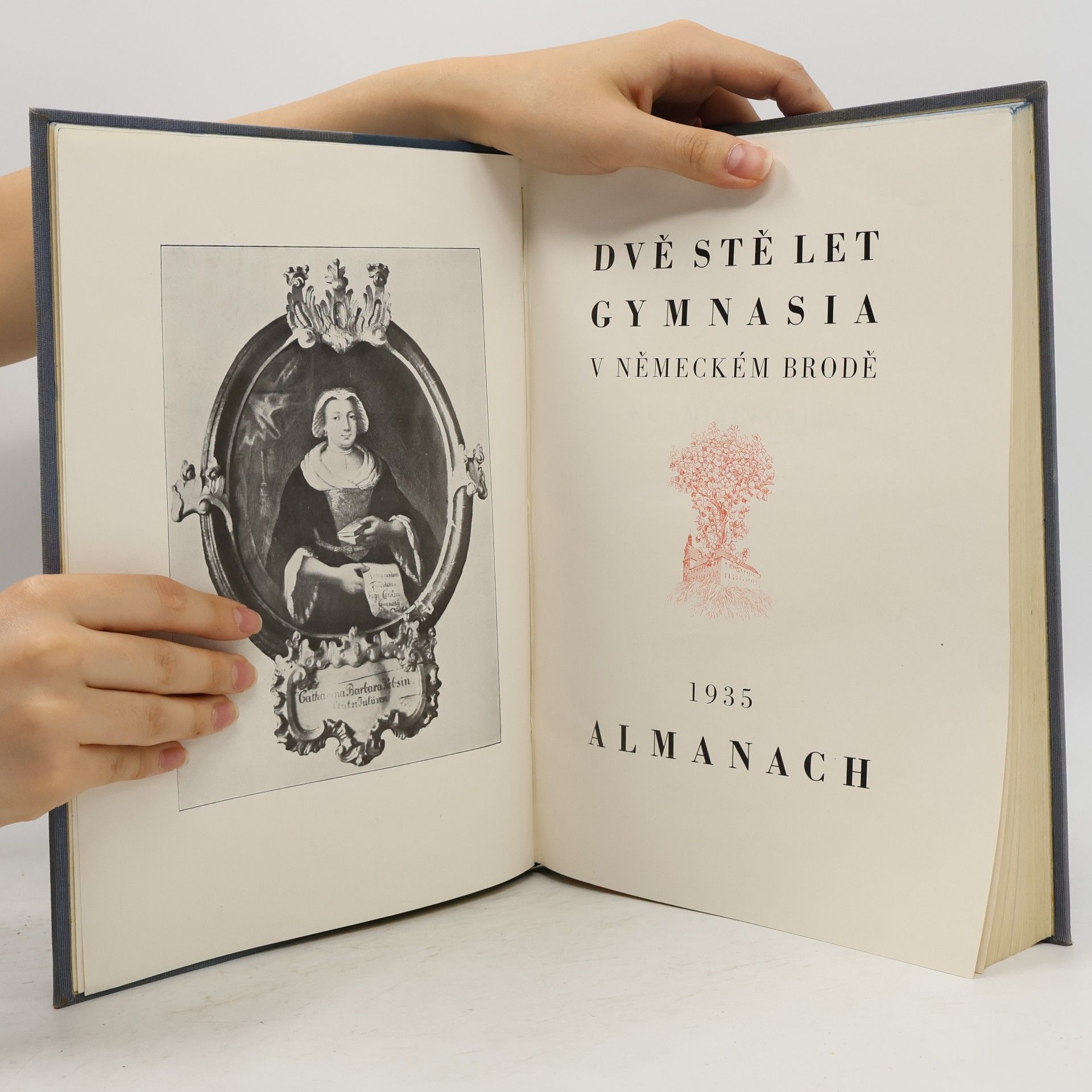 Frantis̆ek Neuwirth Dvě stě let gymnasia v Německém Brodě: Almanach