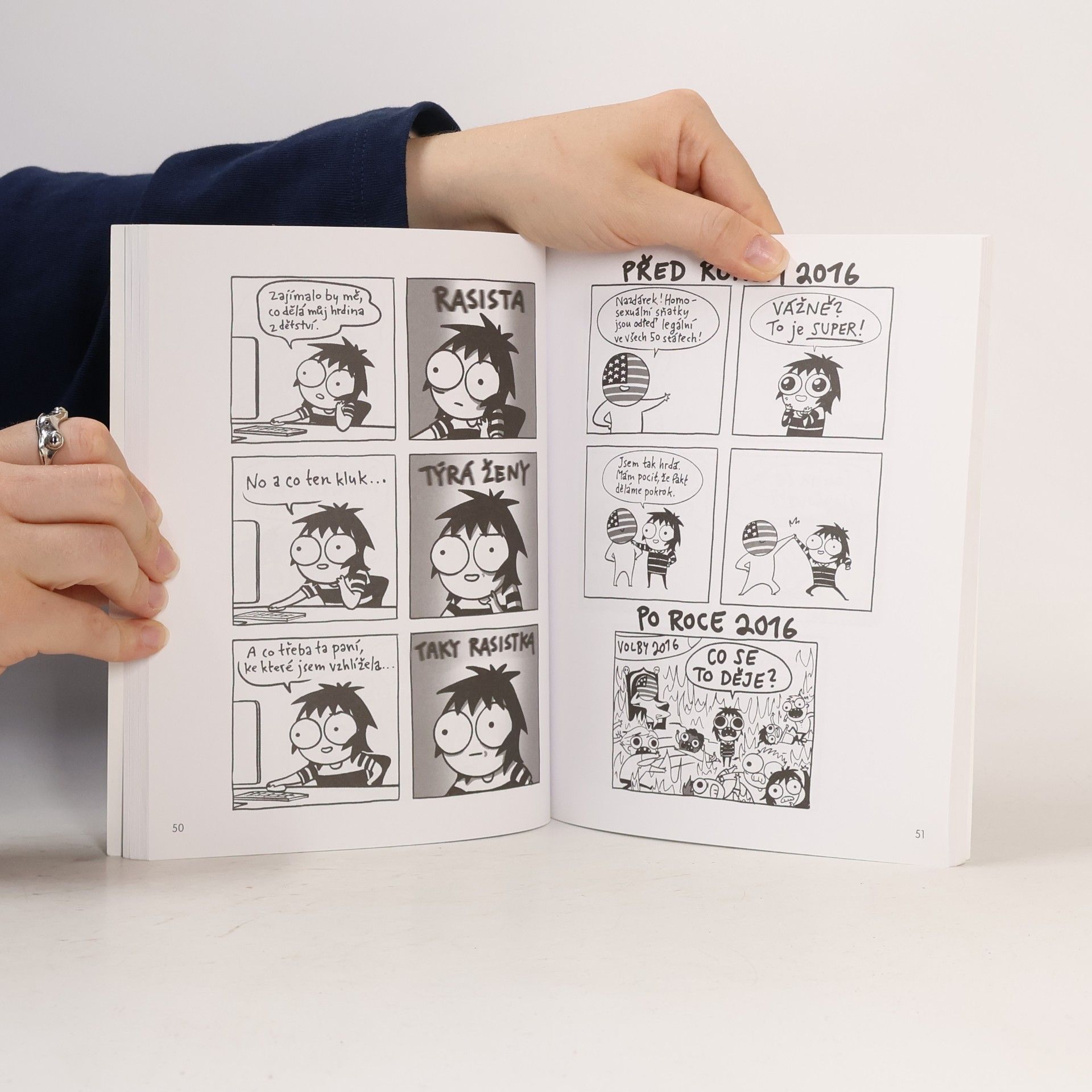 Sarah Sarah C. Andersen Kočky útočí