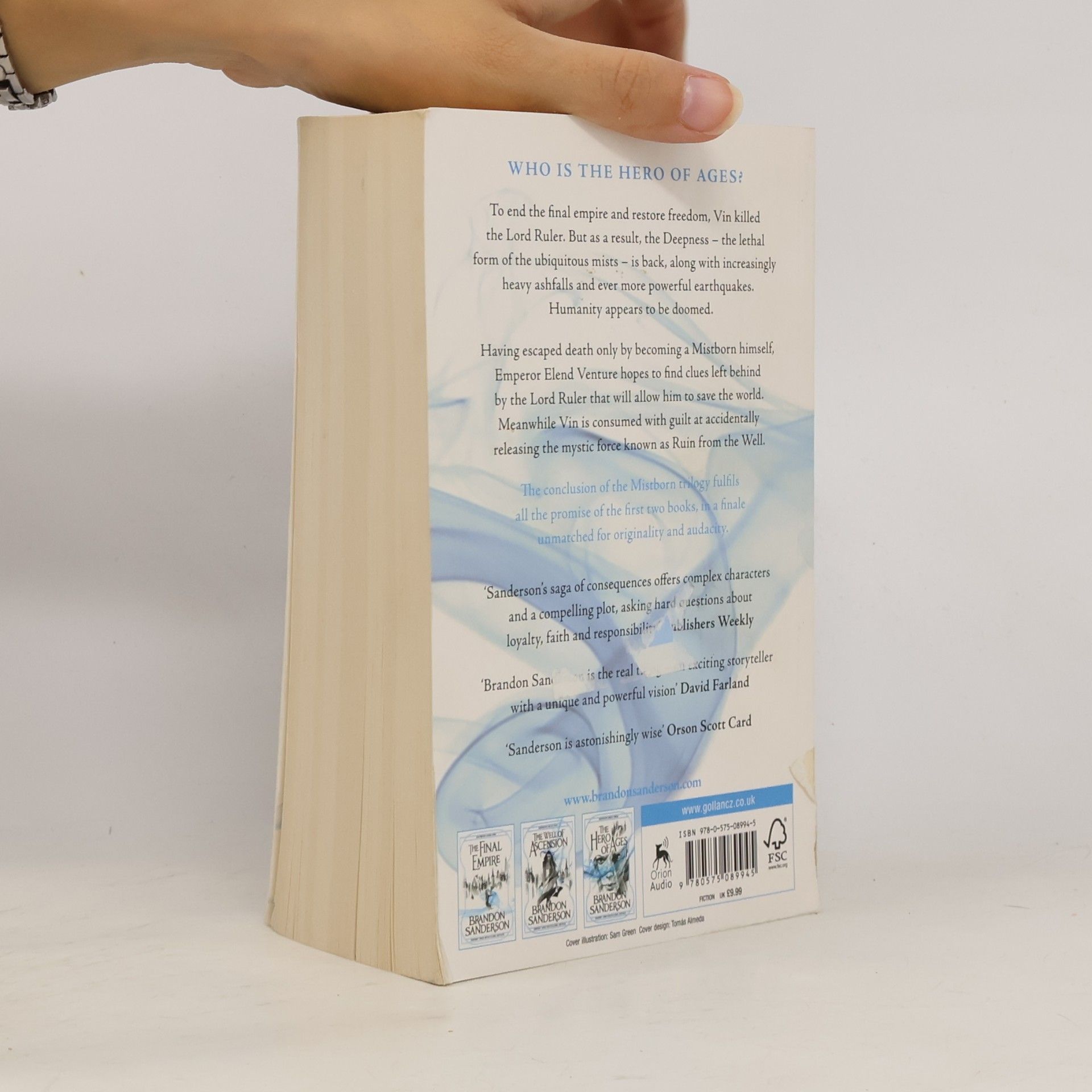 Brandon Sanderson The Hero of Ages