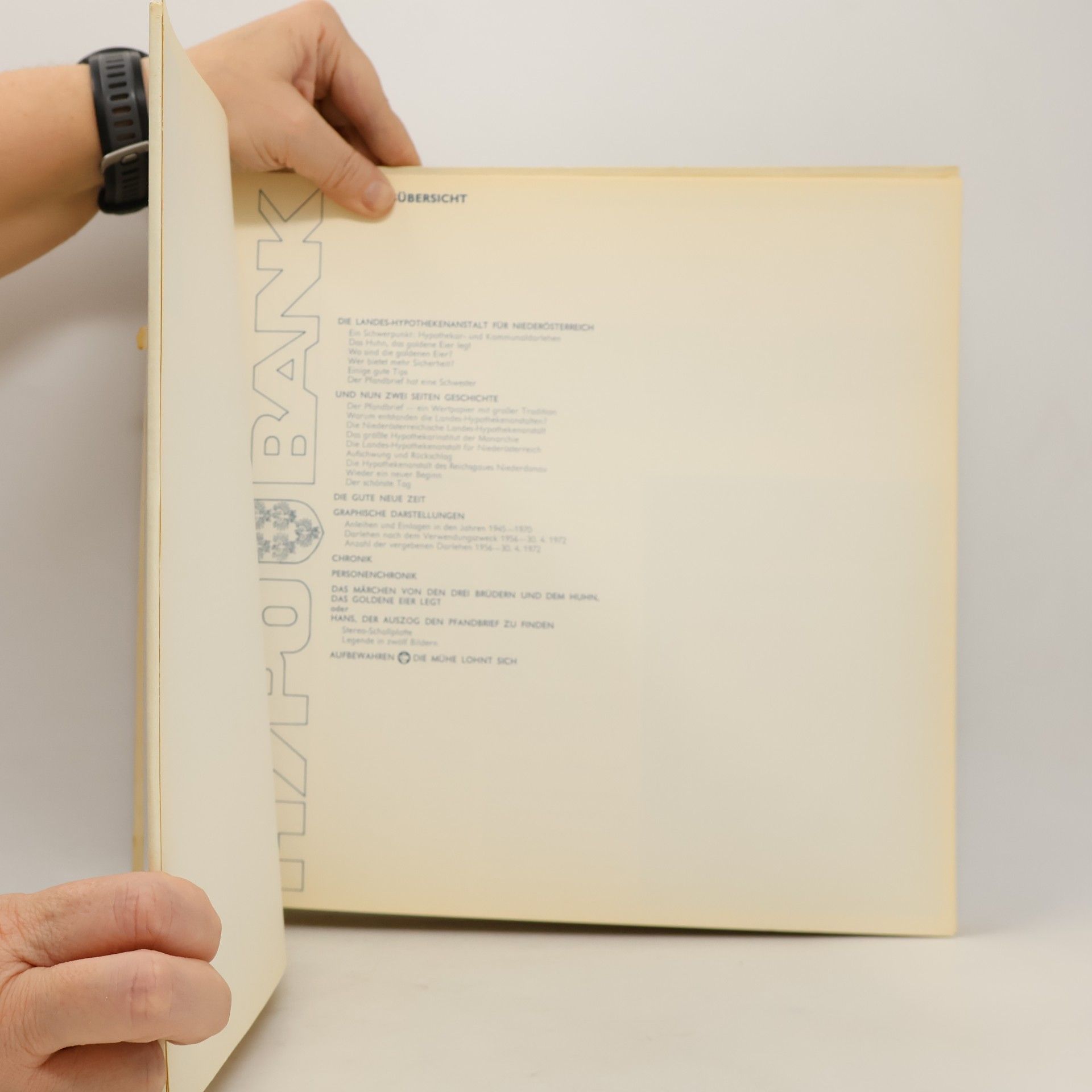 kolektiv 50 Jahre Landes-Hypothekenanstalt für Niederösterreich - 1922-1972