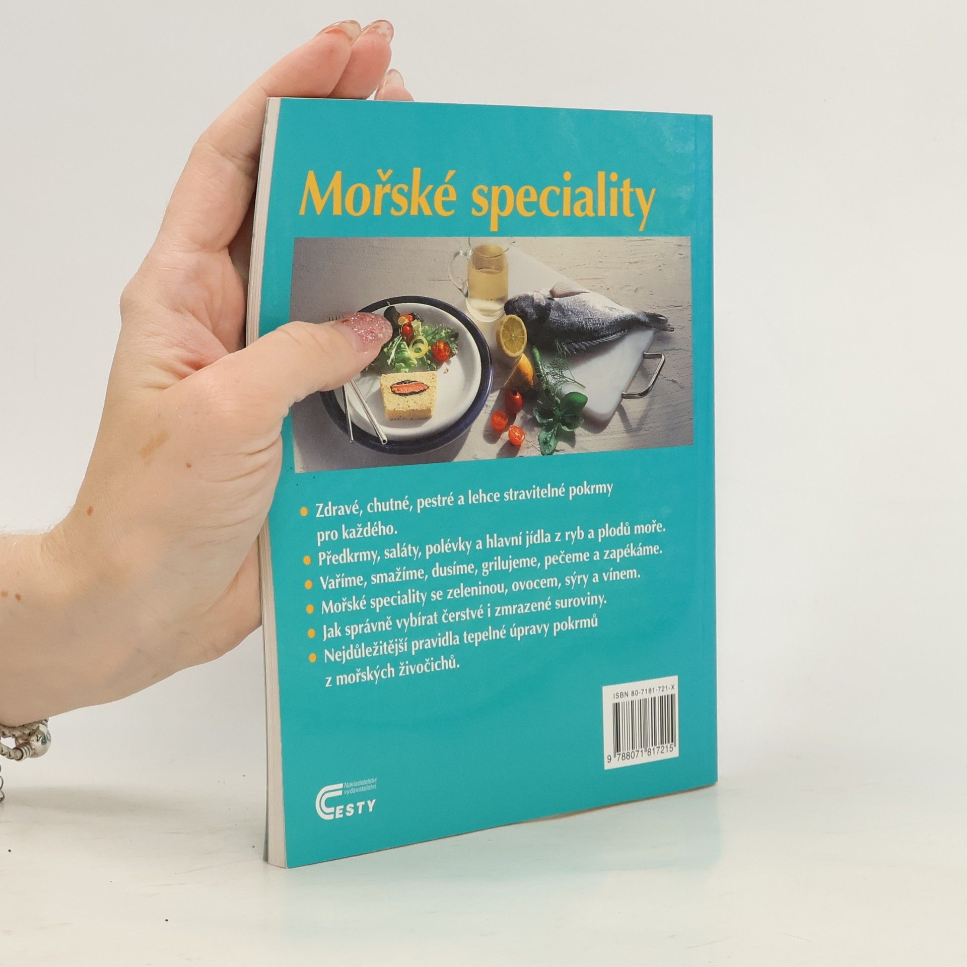 Cornelia Adam Mořské speciality : chutné a zdravé pokrmy z ryb a plodů moře
