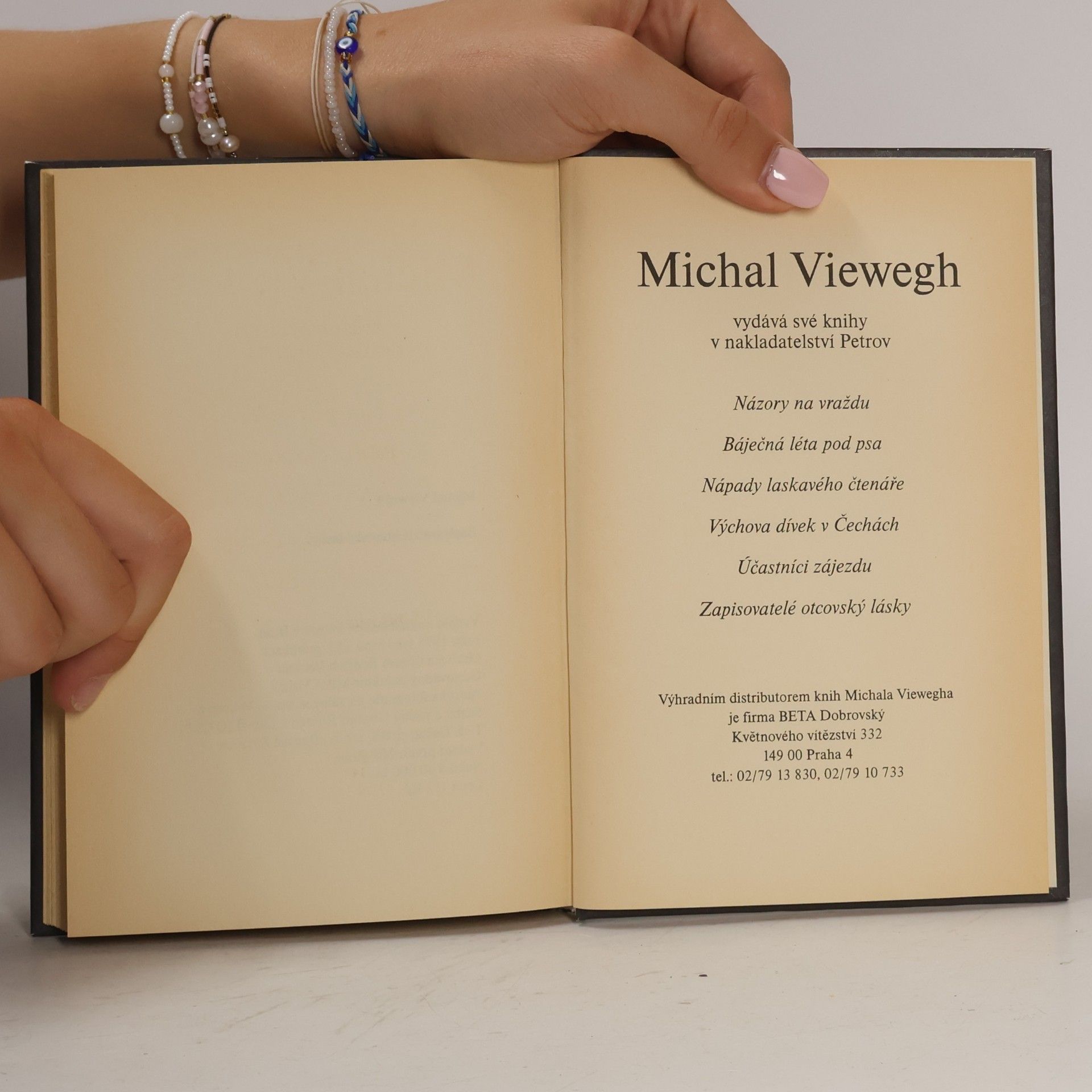 Michal Viewegh Zapisovatelé otcovský lásky