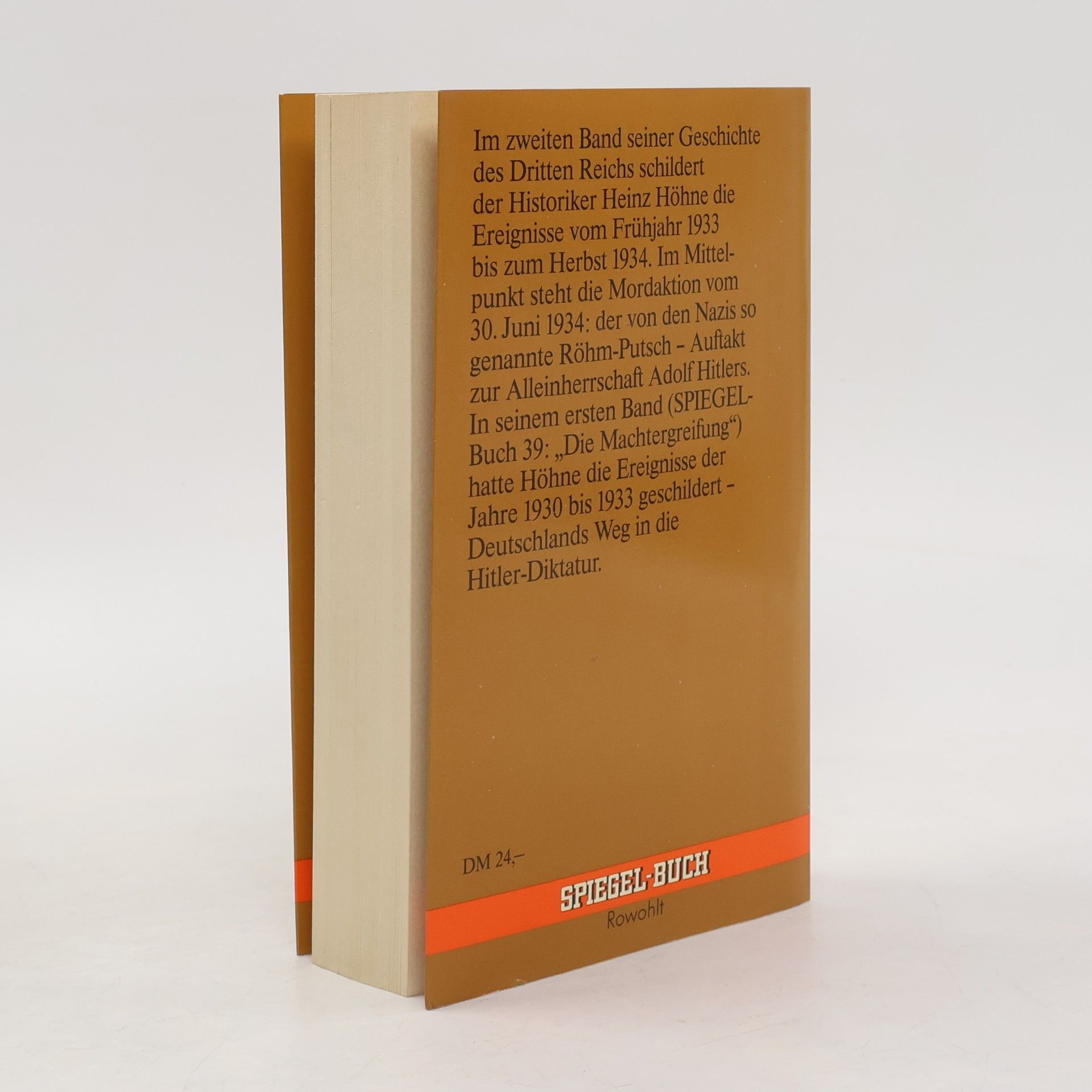 Heinz Höhne Mordsache Röhm: Hitlers Durchbruch zur Alleinherrschaft 1933–1934
