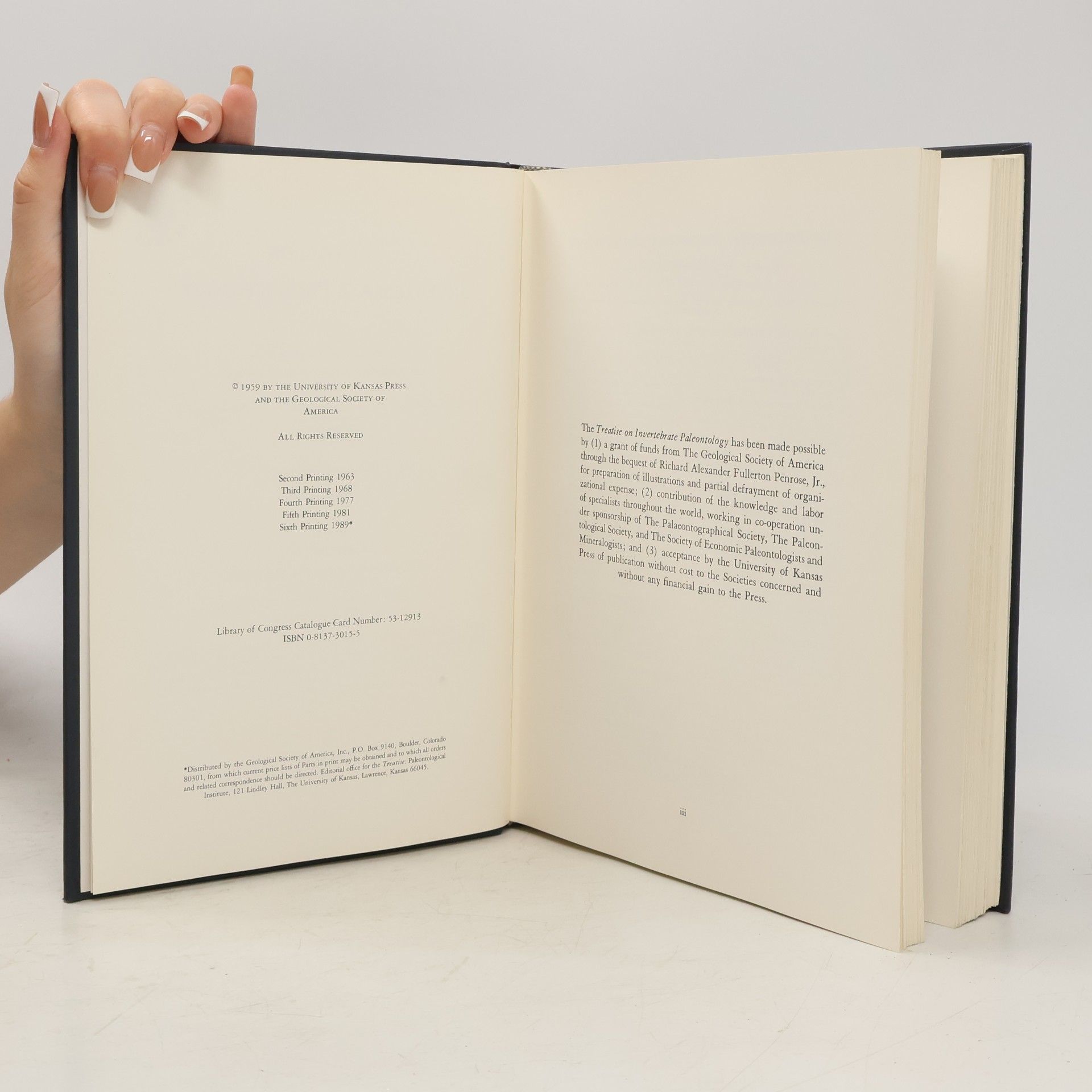 Moore Treatise On Invertebrate Paleontology 1
