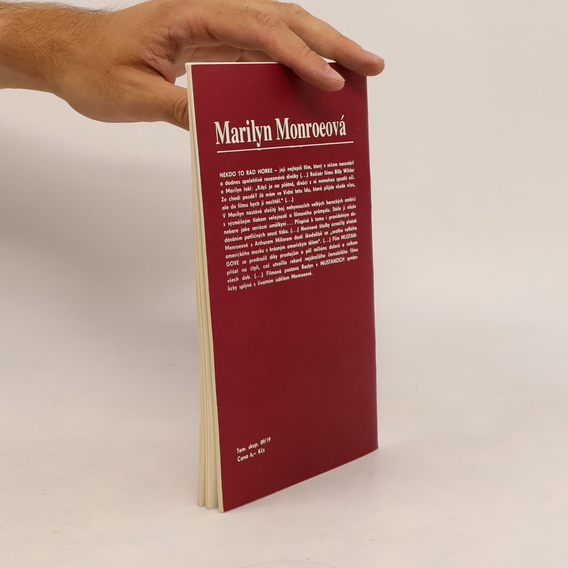Jan Rejžek Marilyn Monroeová