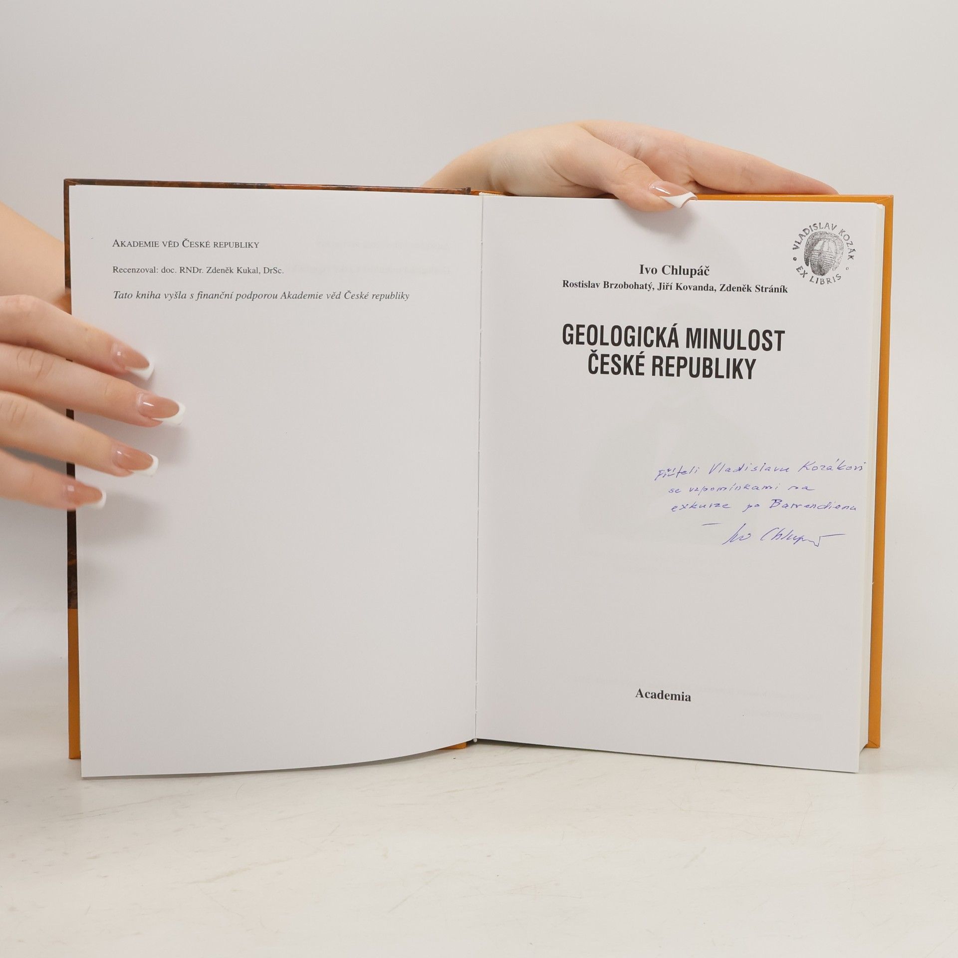 Ivo Chlupáč Geologická minulost České republiky