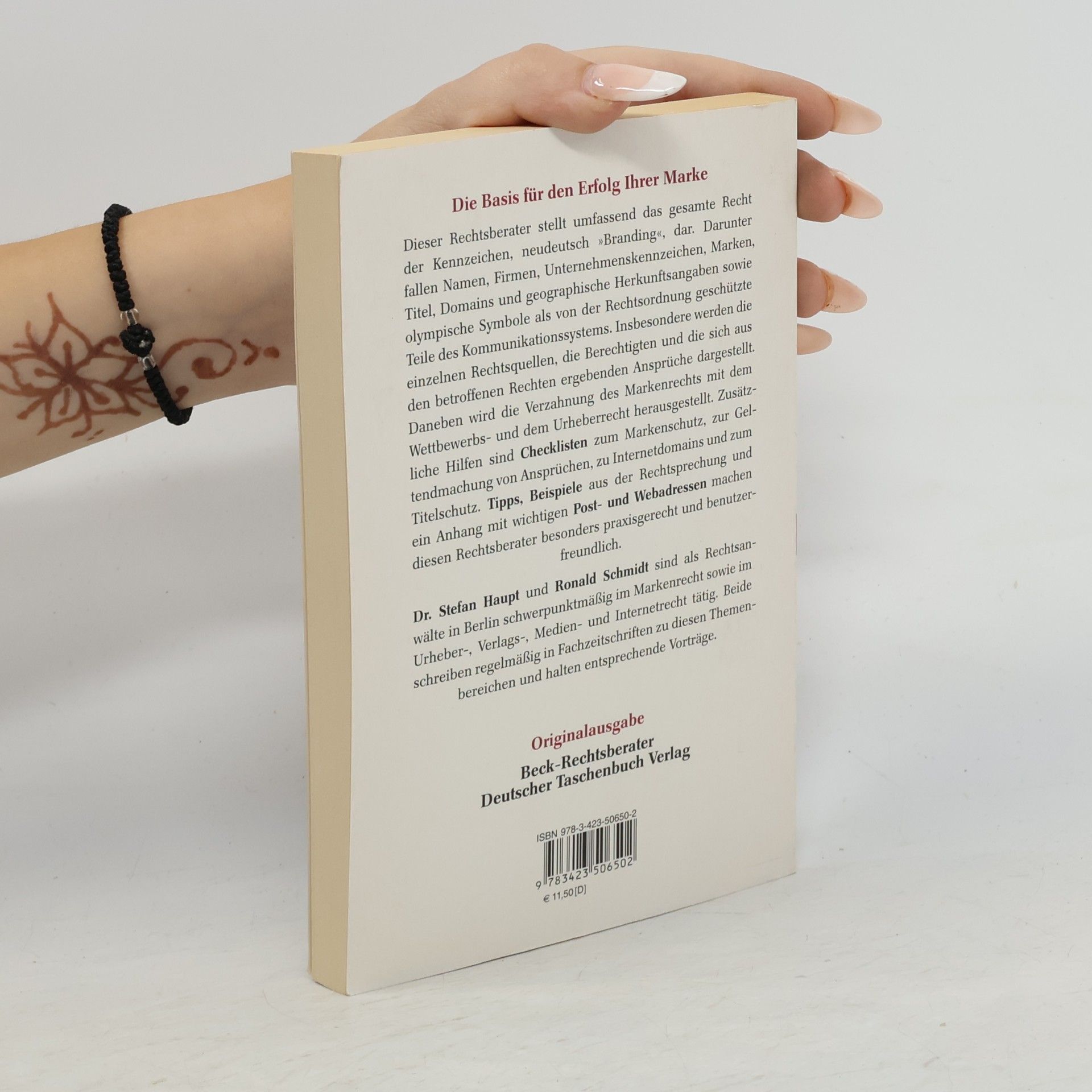 Stefan Haupt Markenrecht und Branding