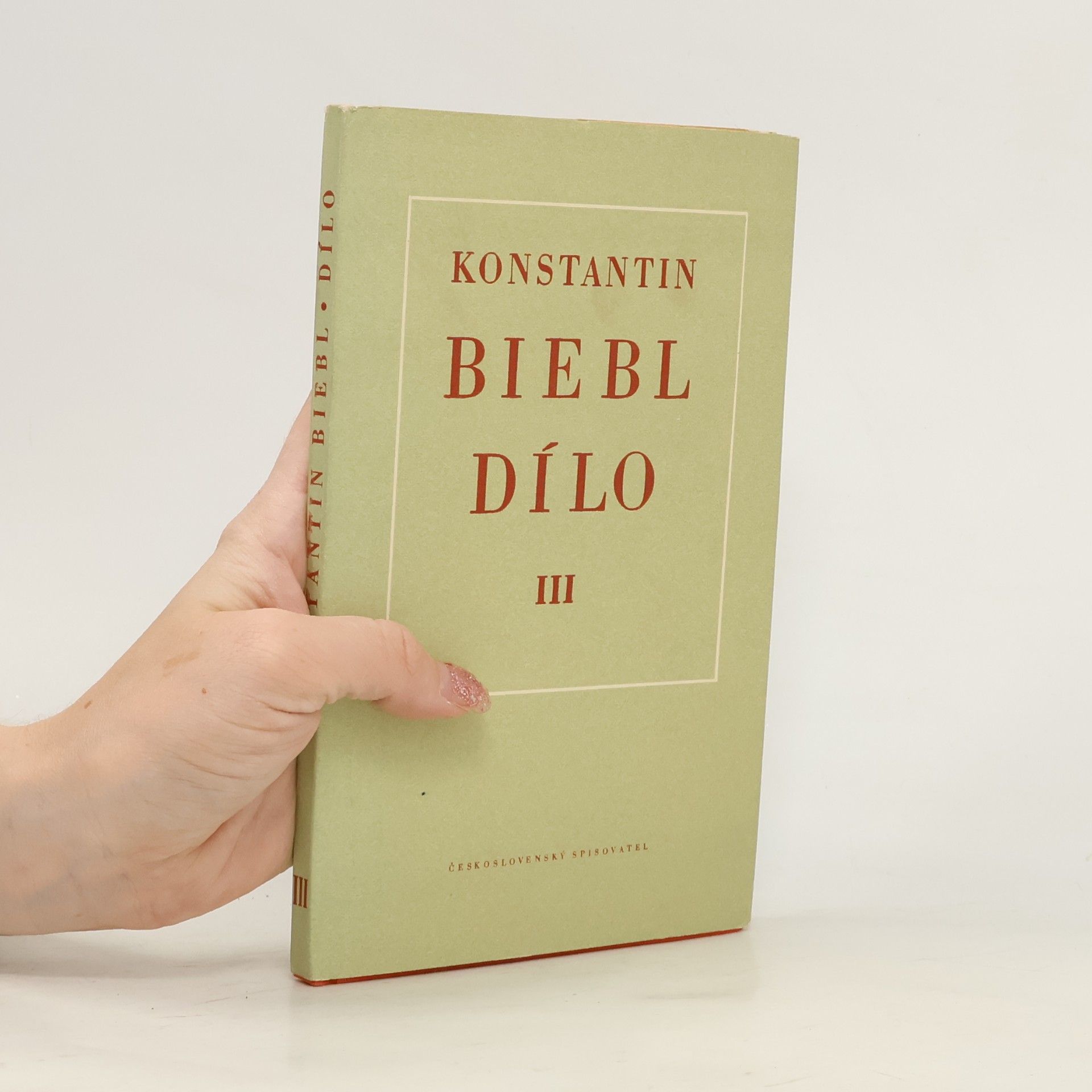 Konstantin Biebl Dílo III. 1931-1939