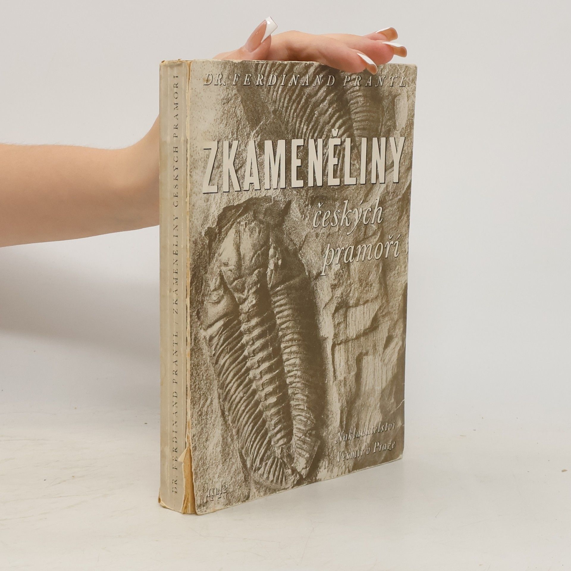 Ferdinand Prantl Zkameněliny českých pramoří
