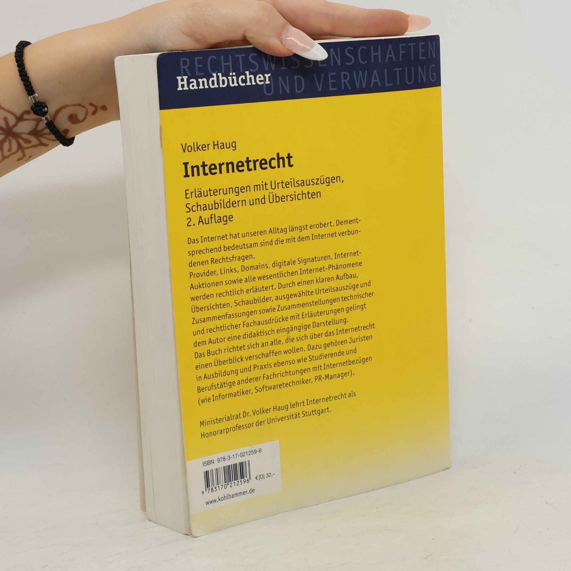 Volker M. Haug Internetrecht
