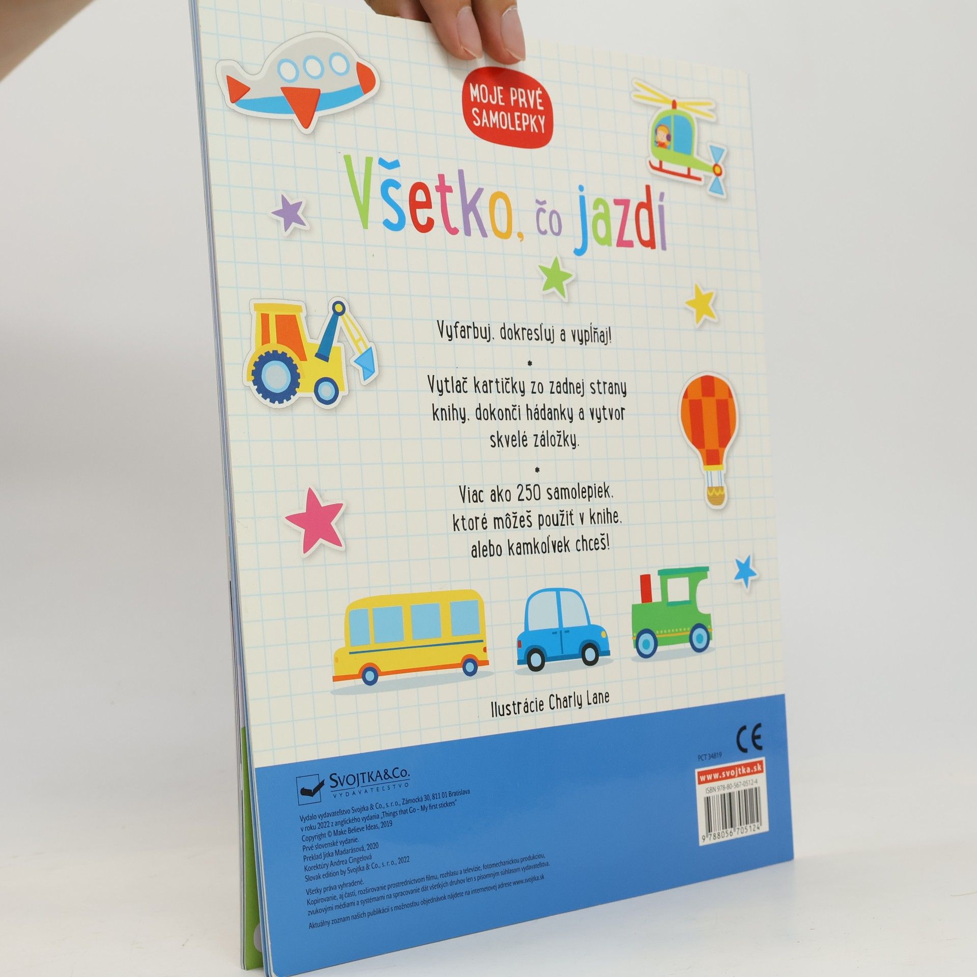 Various authors Všetko, čo jazdí moje prvé samolepky