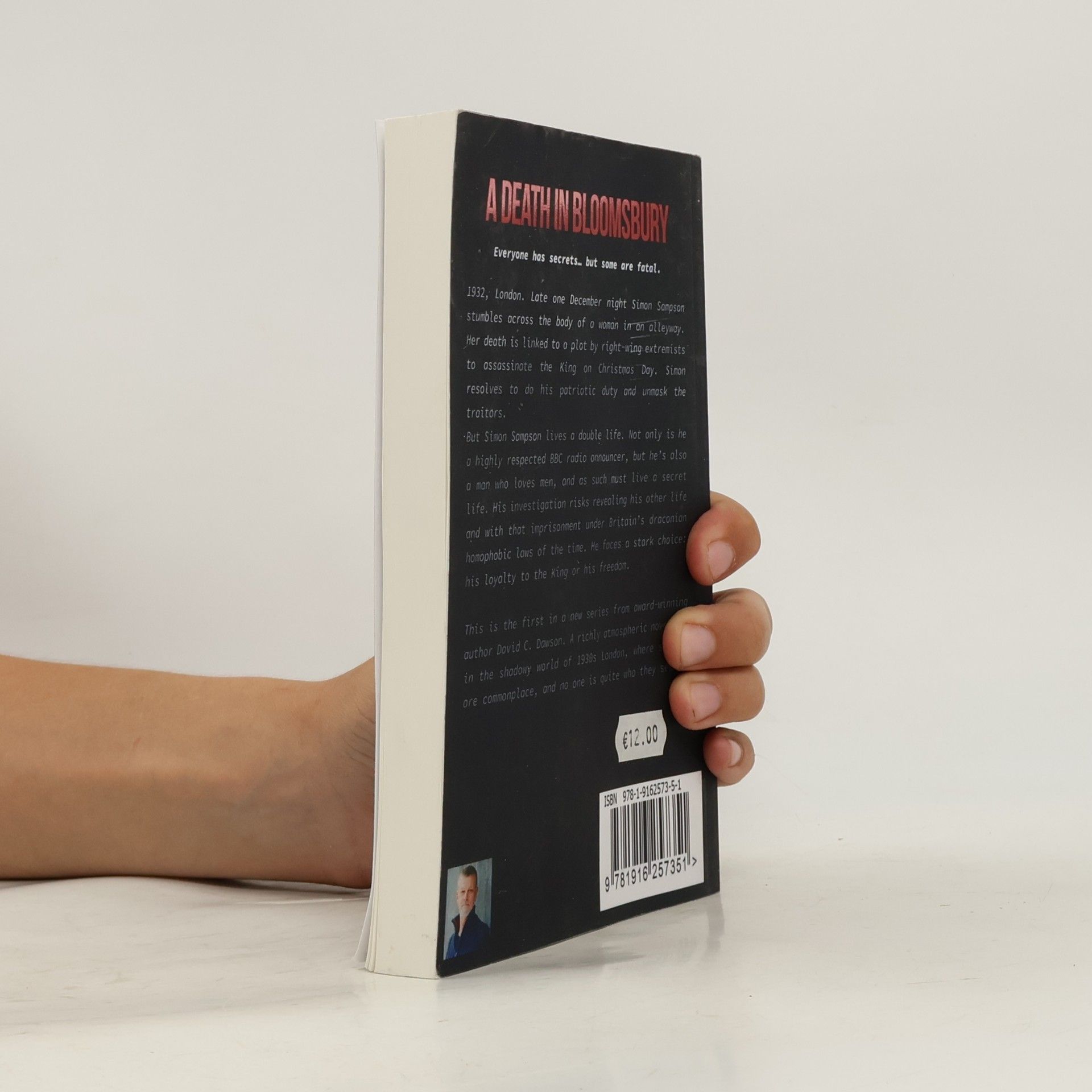 David C. Dawson The Simon Sampson Mysteries: A Death in Bloomsbury
