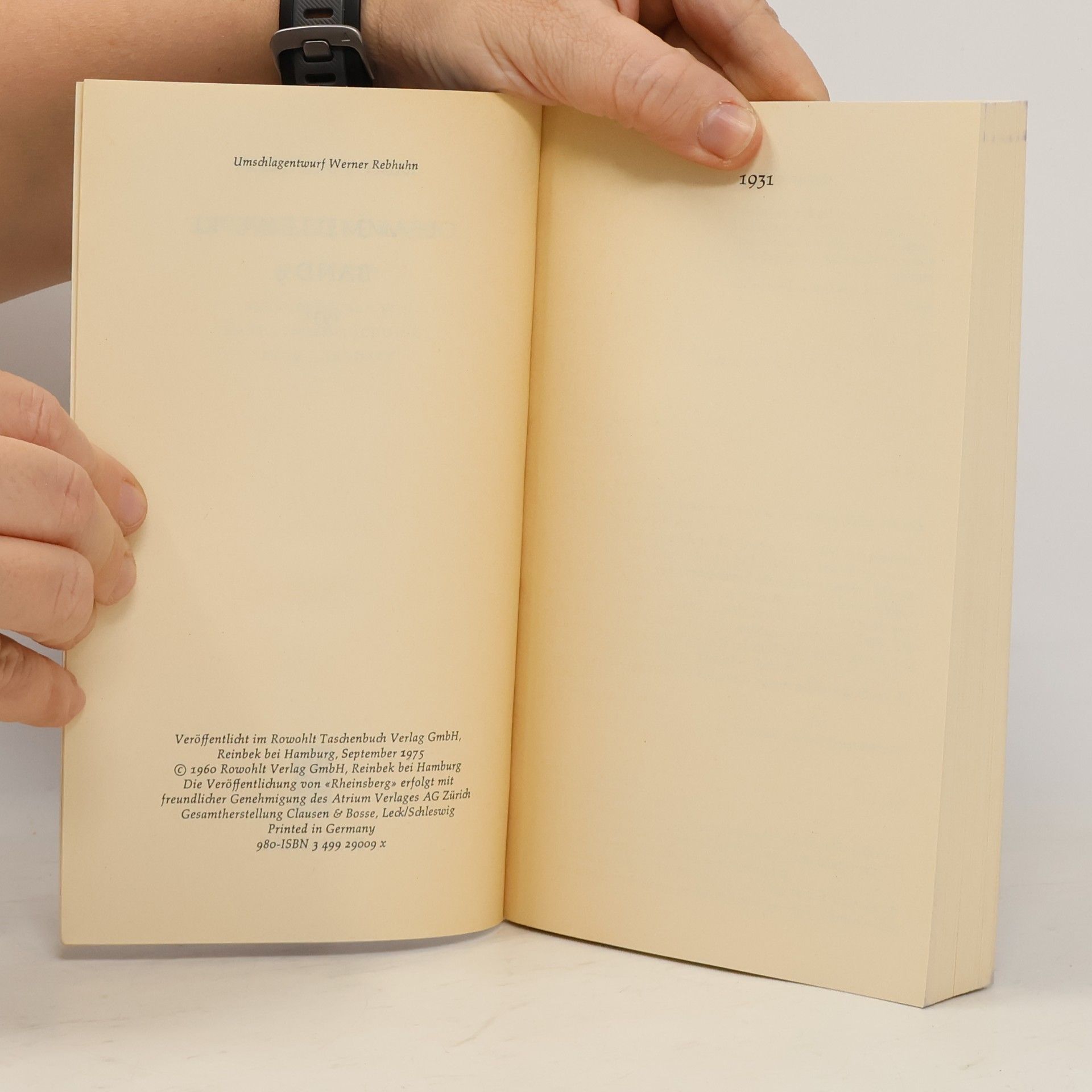 Kurt Tucholsky Gesammelte Werke 1931. Band 9.