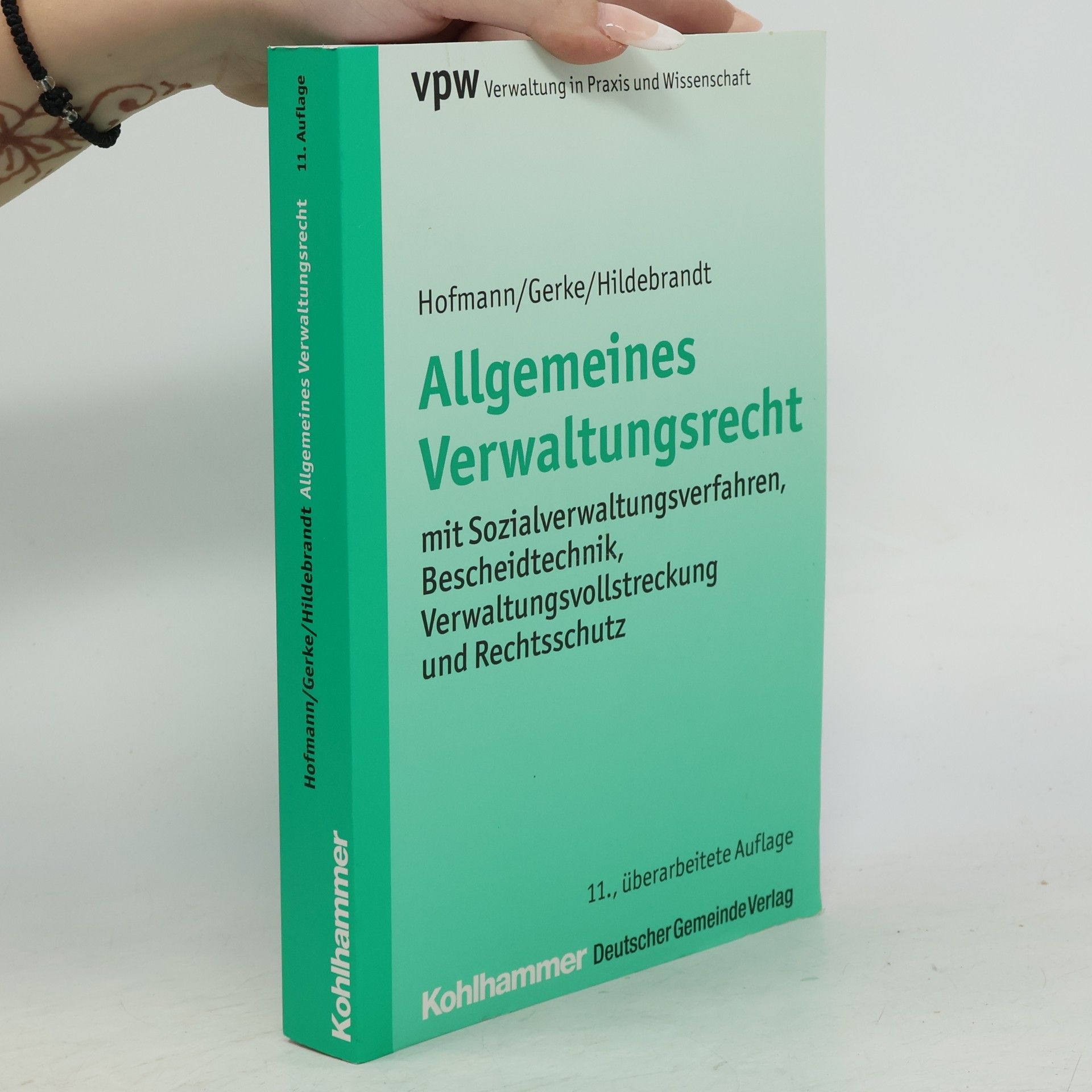Harald Hofmann Allgemeines Verwaltungsrecht