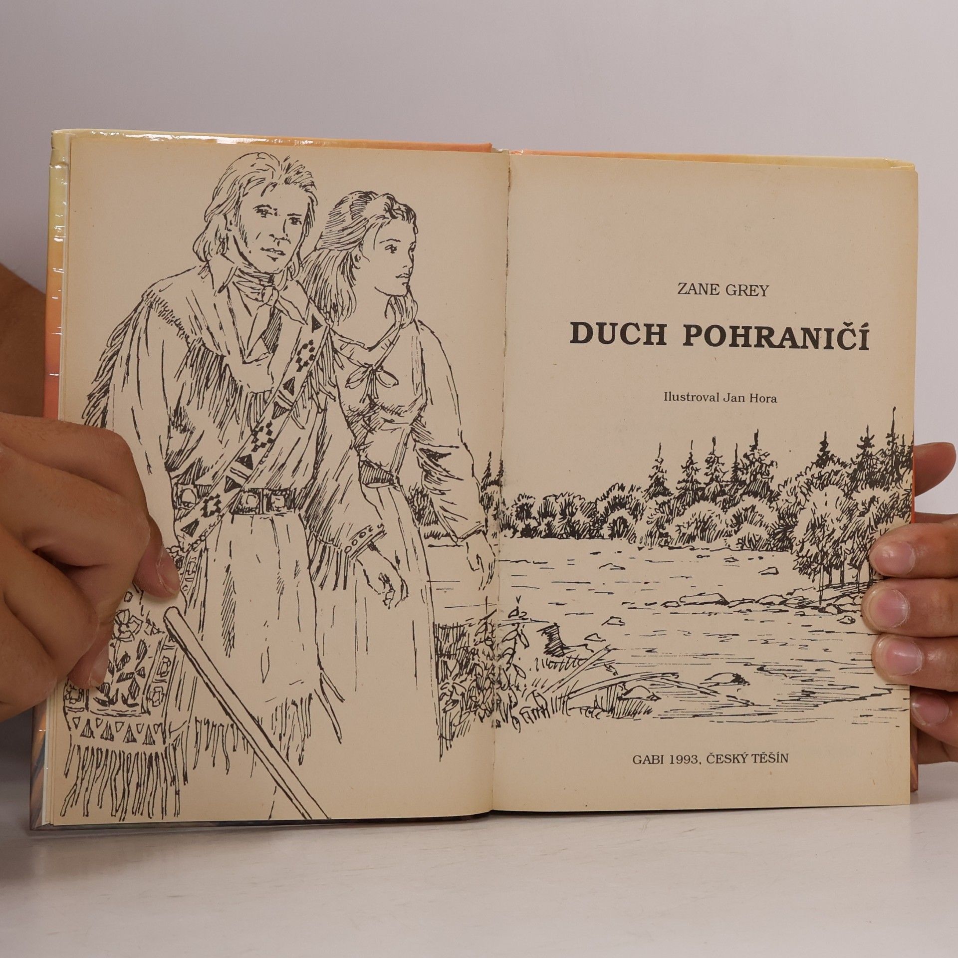 Zane Grey Duch pohraničí