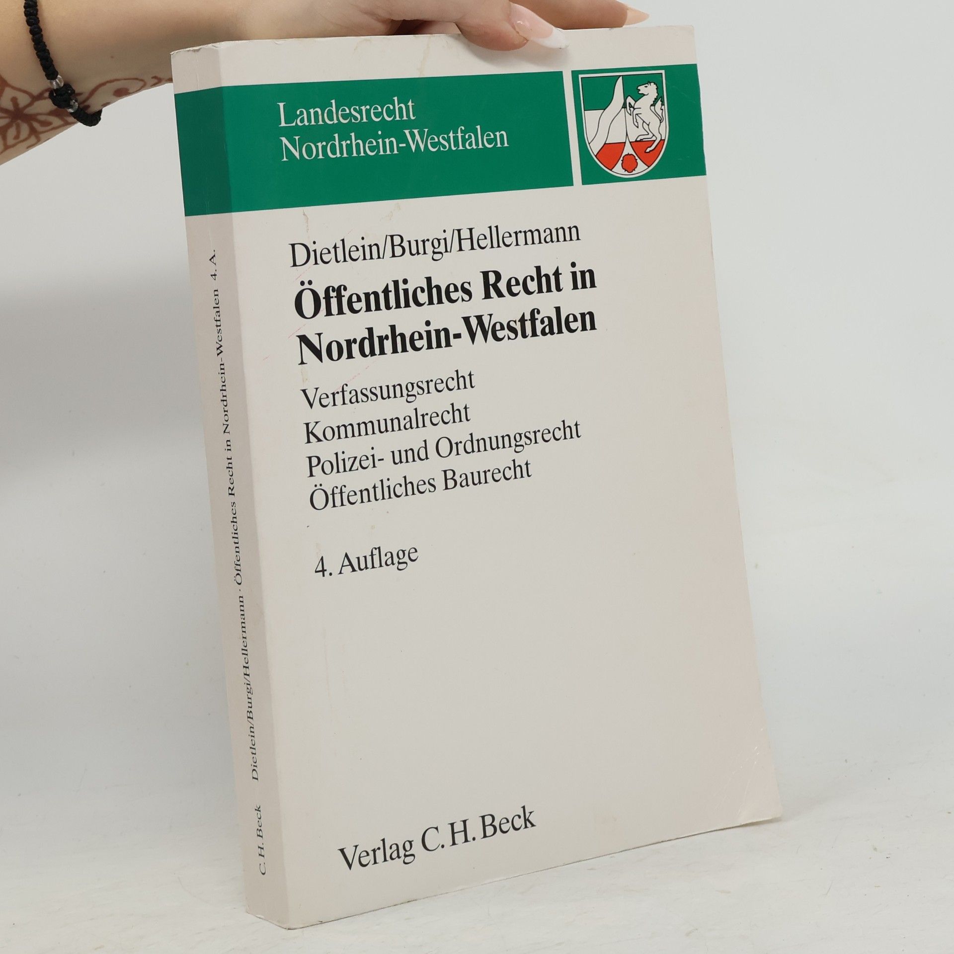 Johannes Dietlein Öffentliches Recht in Nordrhein-Westfalen