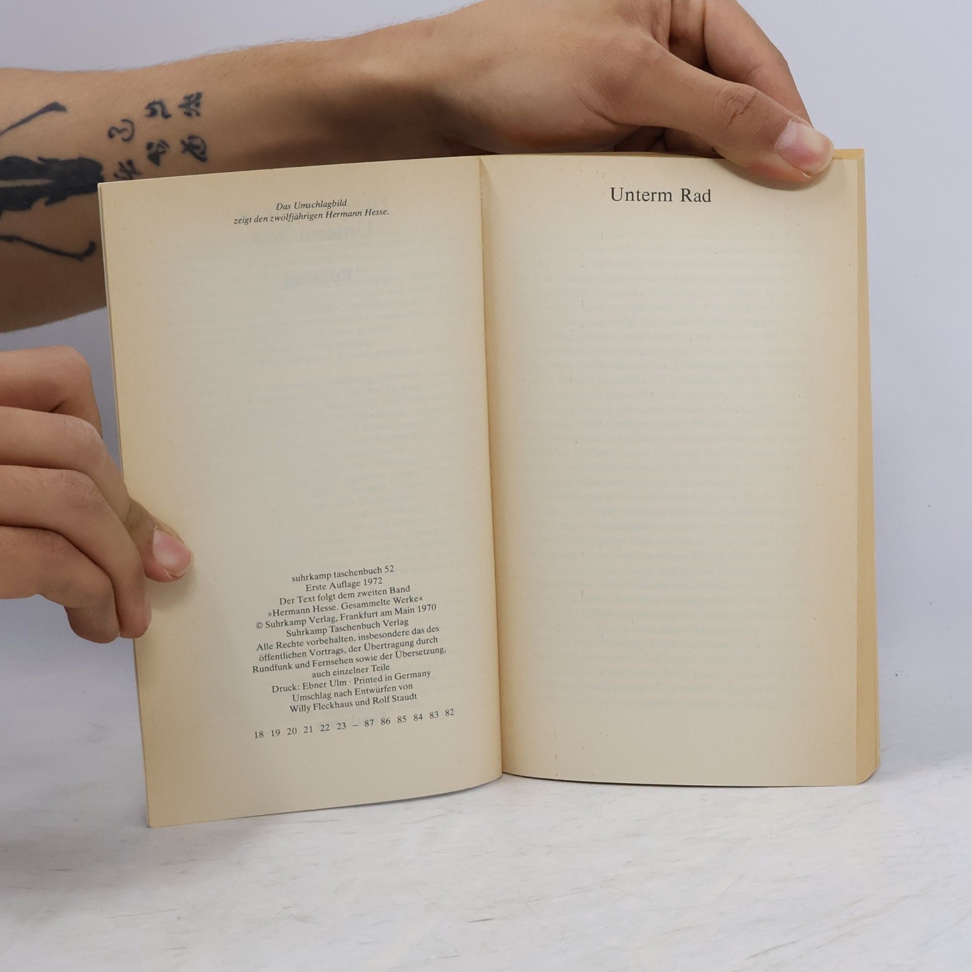 Hermann Hesse Unterm Rad