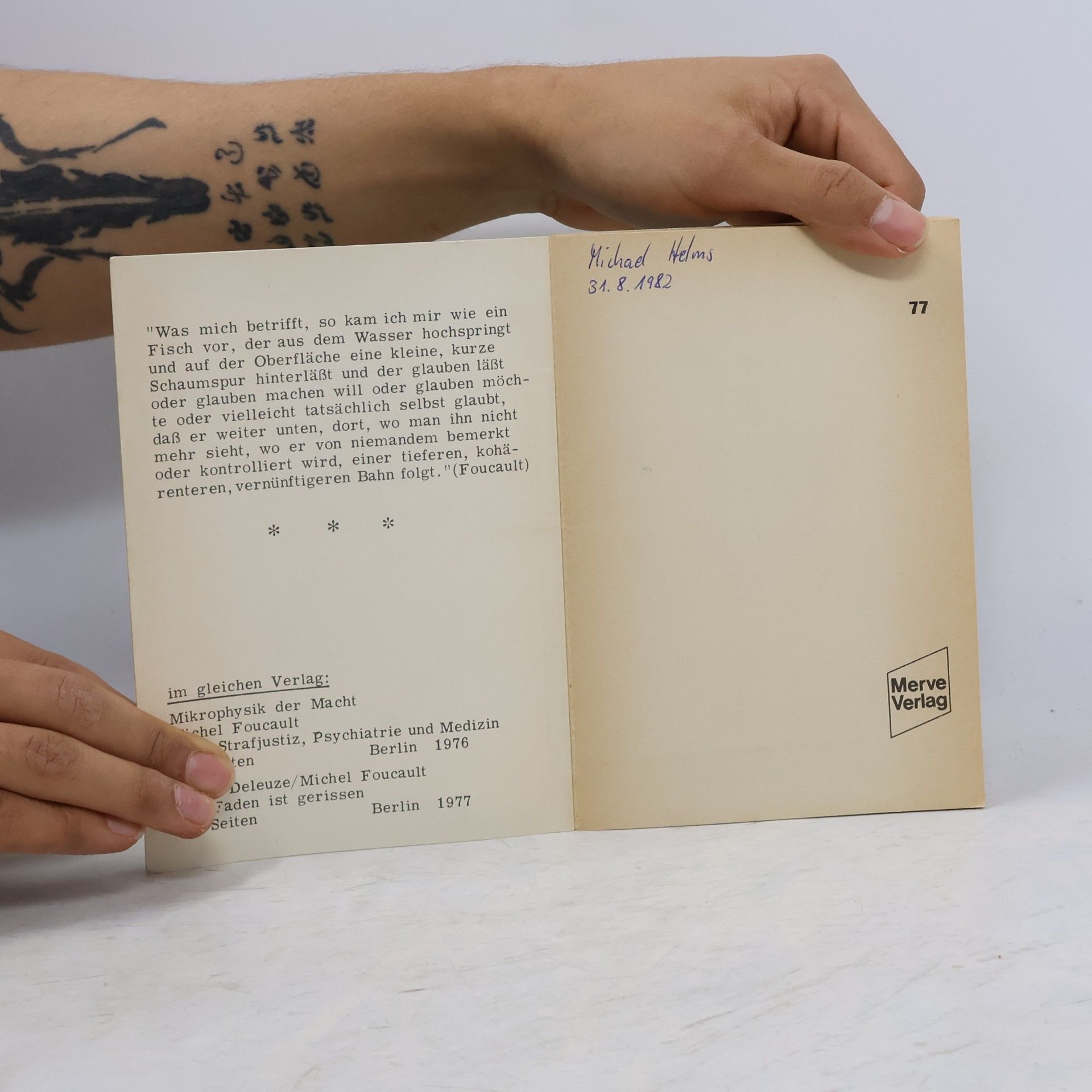 Michel Foucault Dispositive der Macht