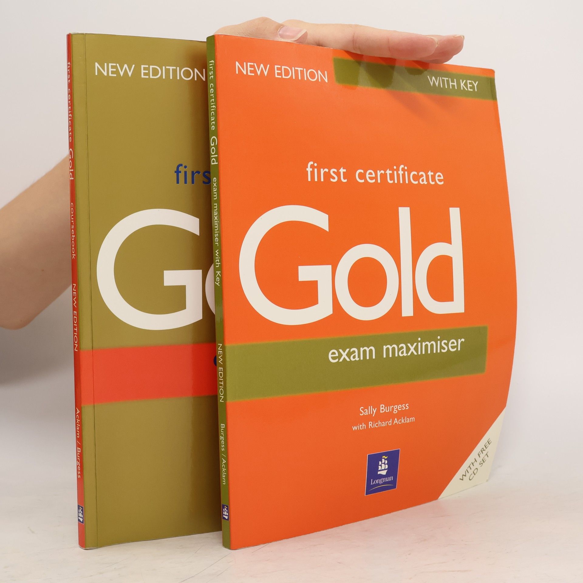 Sally Burgess First Certificate Gold with Key