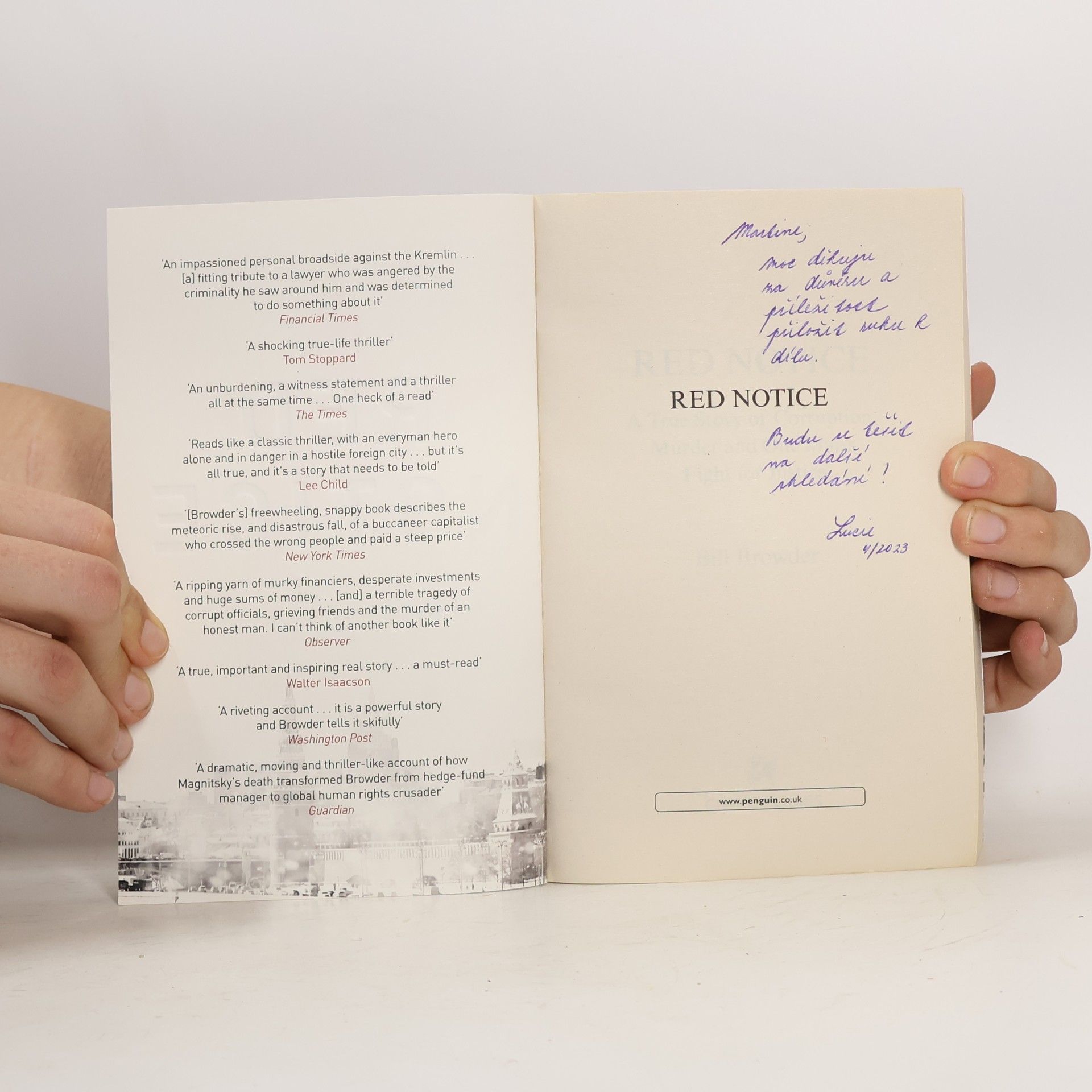 Bill Browder Red Notice