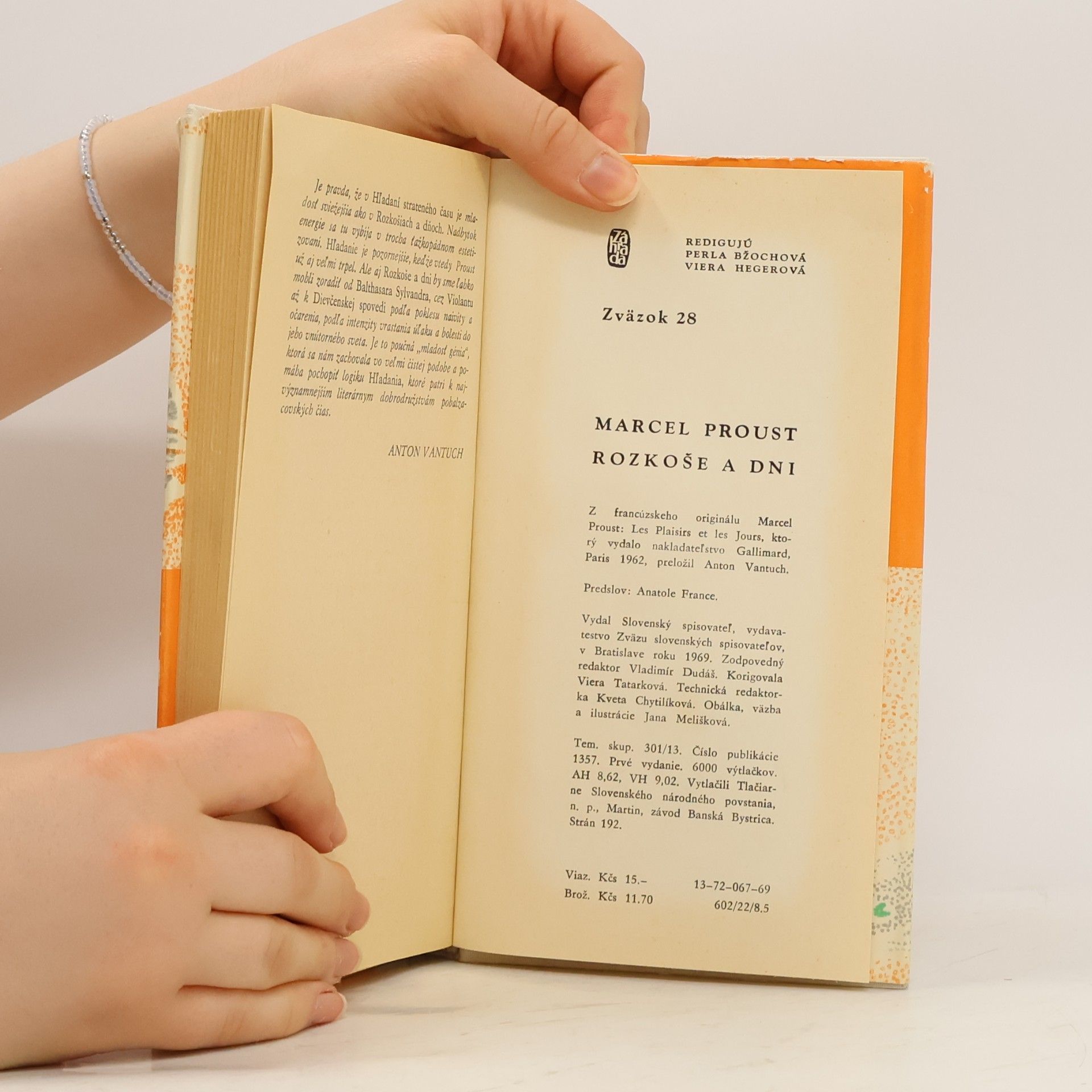 Marcel Proust Rozkoše a dni