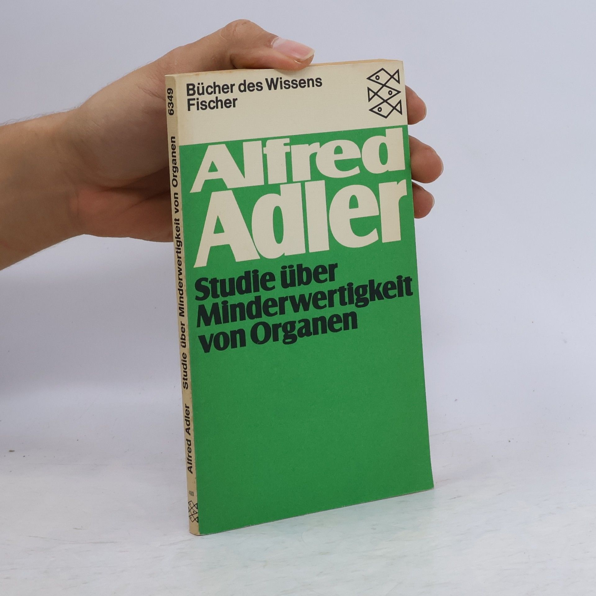 Alfred Adler Studie über Minderwertigkeit von Organen
