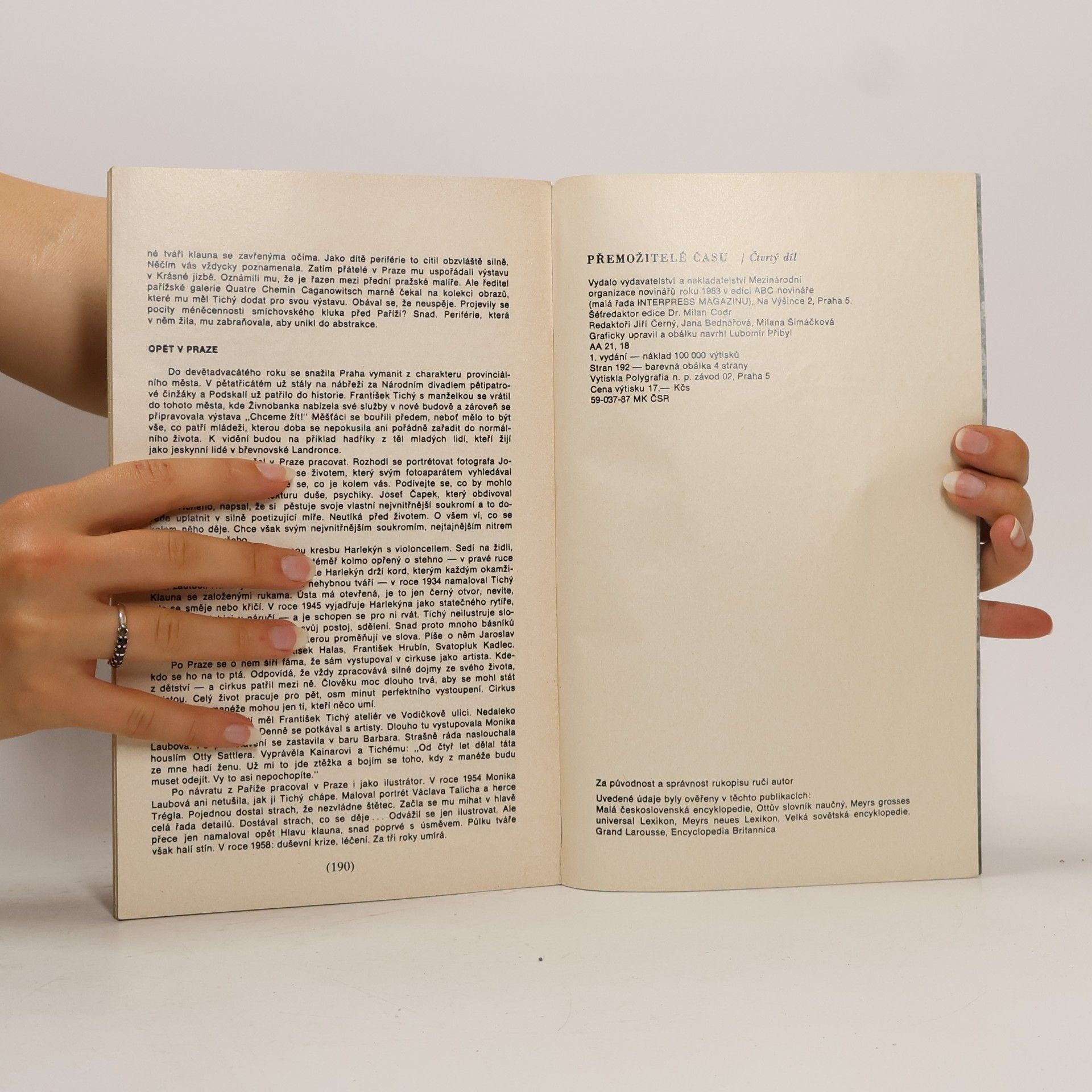 Collectif d'auteurs Přemožitelé času 4