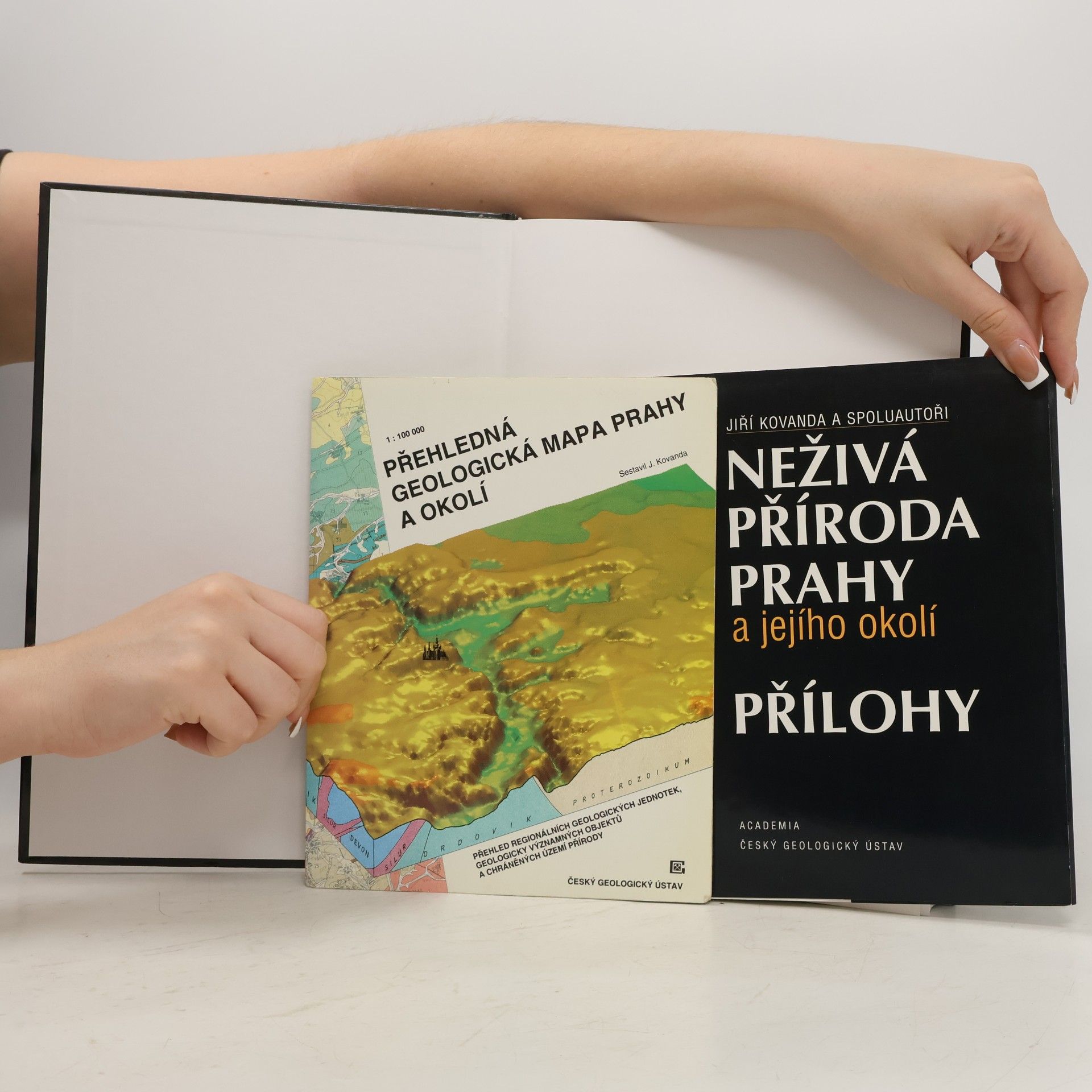 Jiří Kovanda Neživá příroda Prahy a jejího okolí