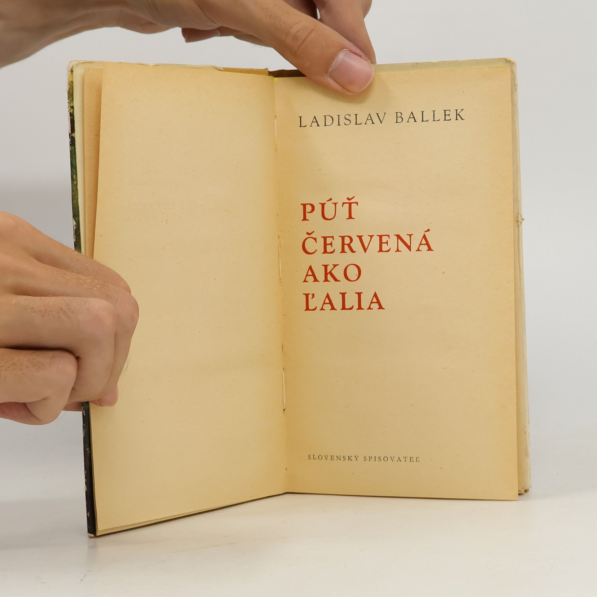 Ladislav Ballek Púť červená ako ľalia