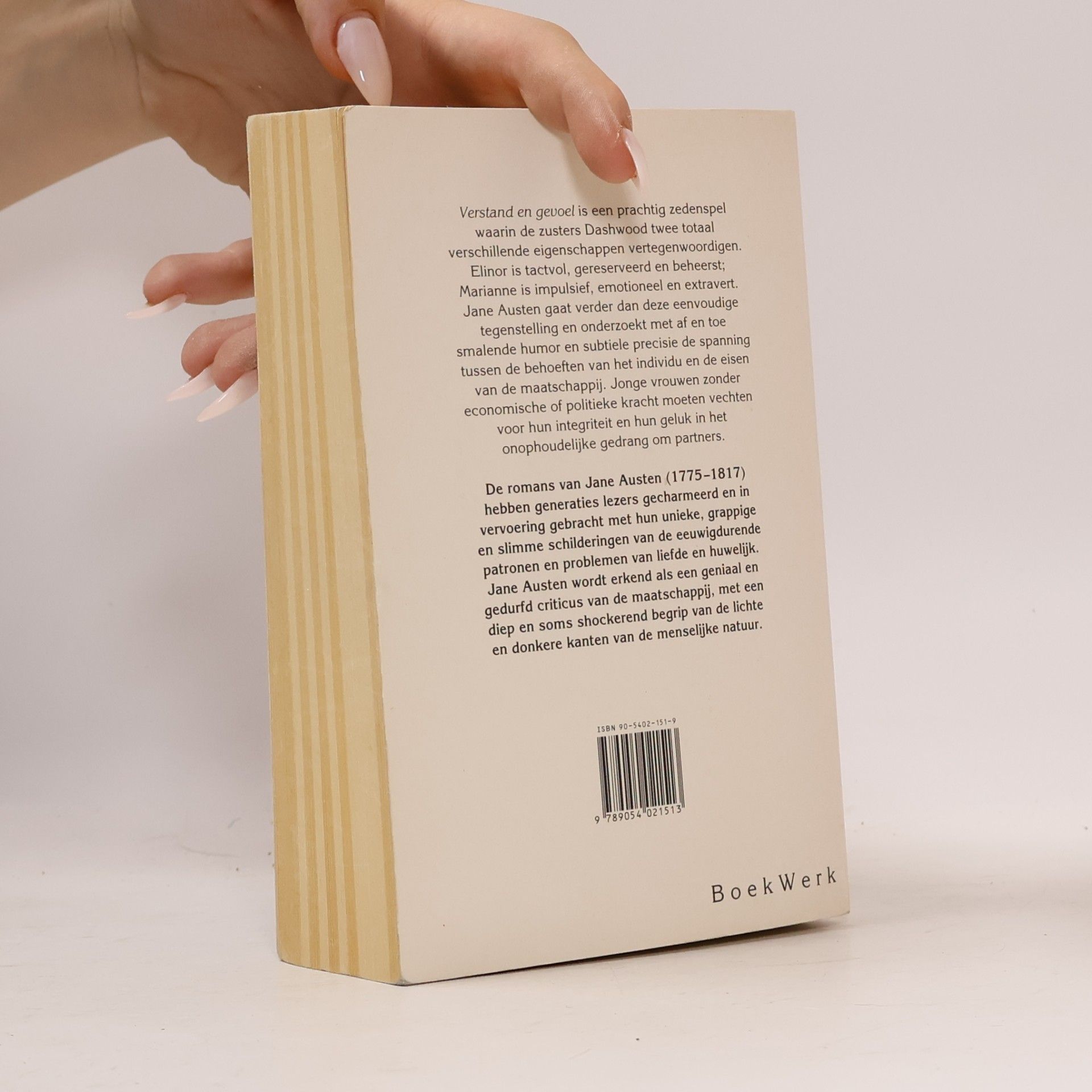 Jane Austen Verstand en gevoel - Het boek van de bekroonde film