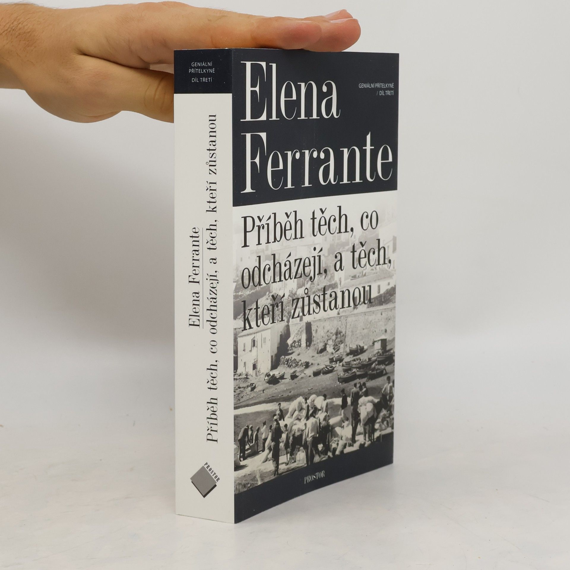 Elena Ferrante Geniální přítelkyně 3. Příběh těch, co odcházejí, a těch, kteří zůstanou