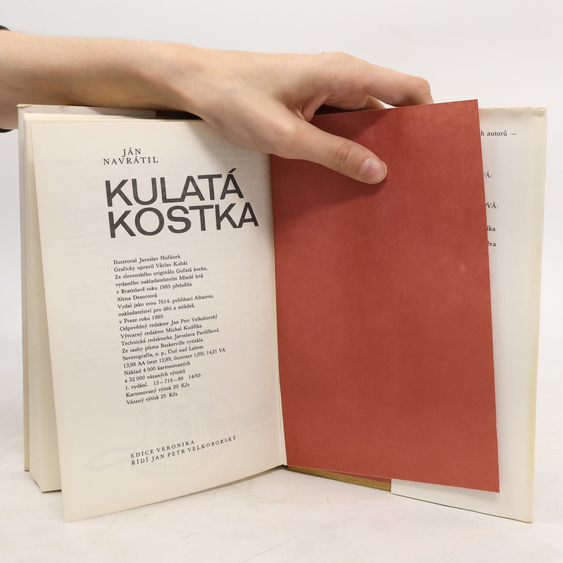 Ján Navrátil Kulatá kostka