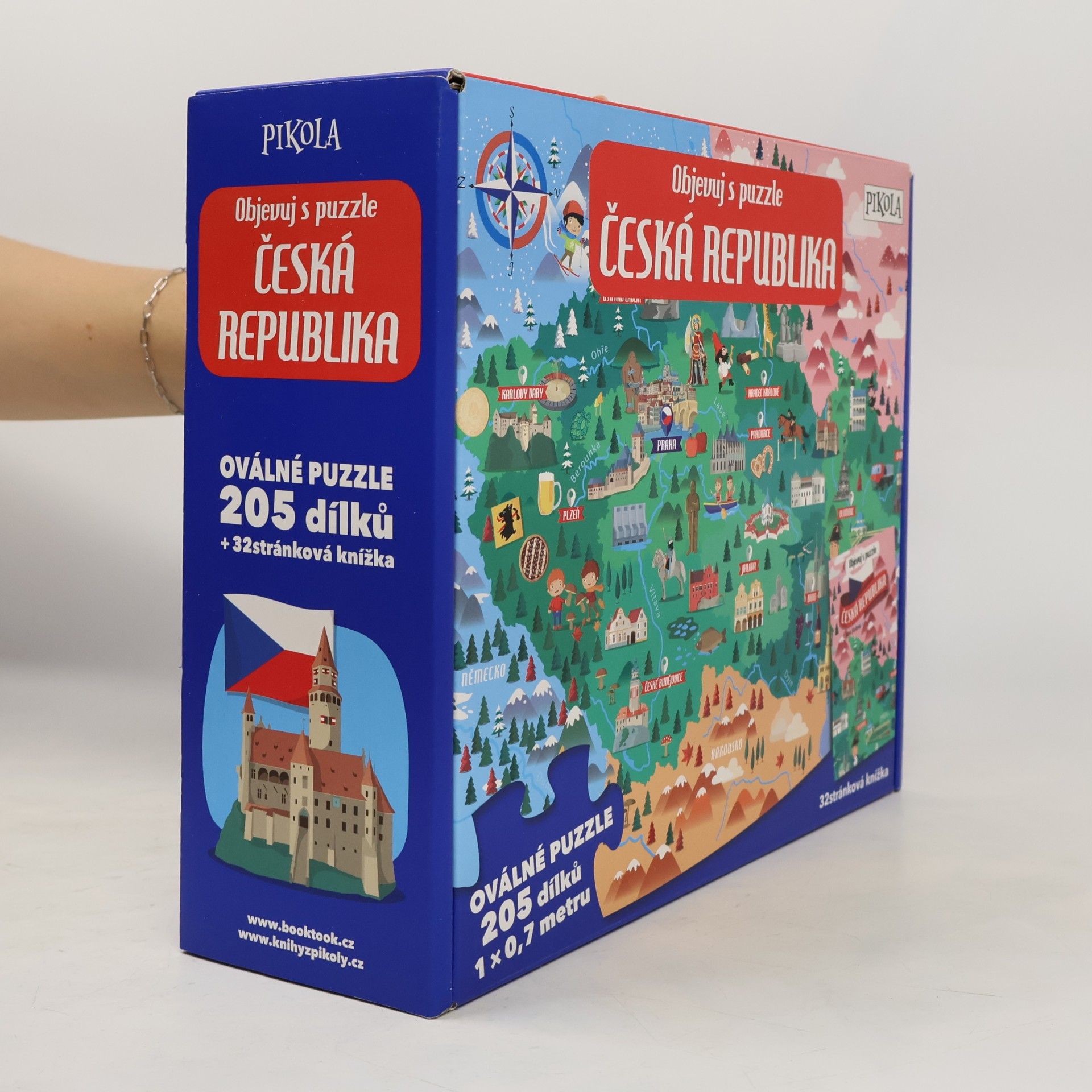 Jana Jůzlová Česká republika : objevuj s puzzle