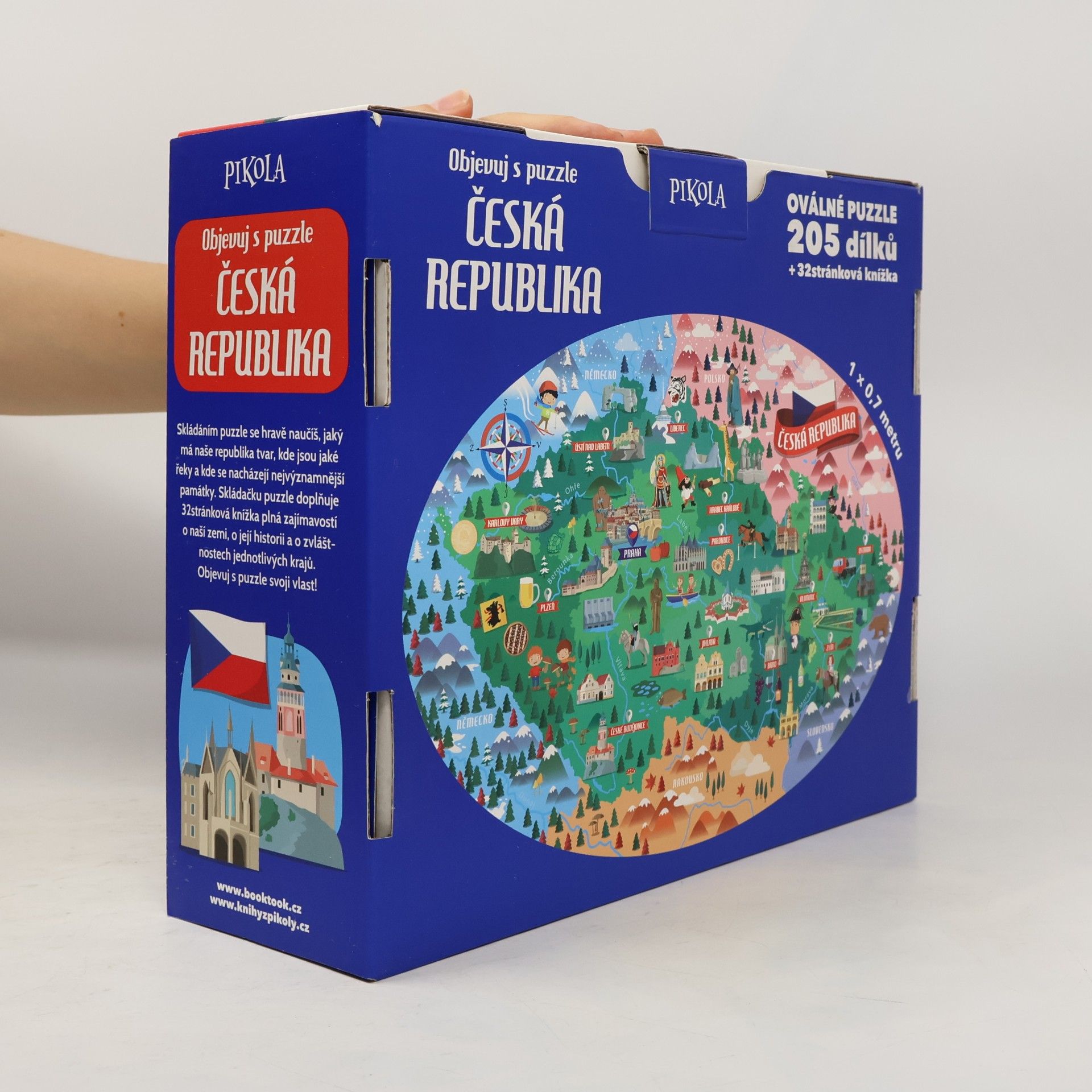 Jana Jůzlová Česká republika : objevuj s puzzle