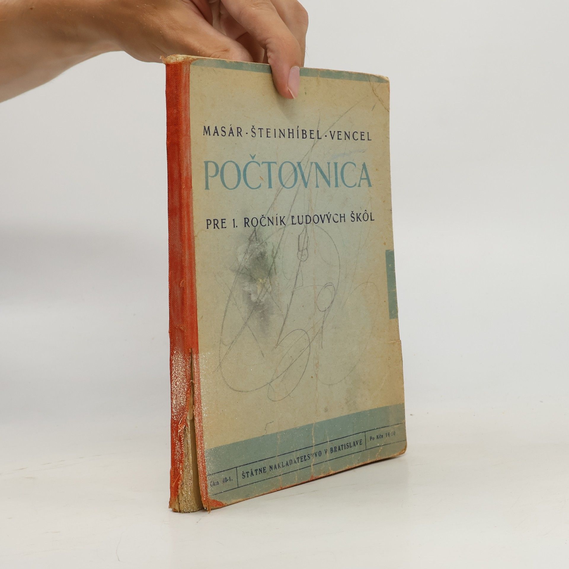 Various authors Počtovnica pre I. ročník ľudových škôl