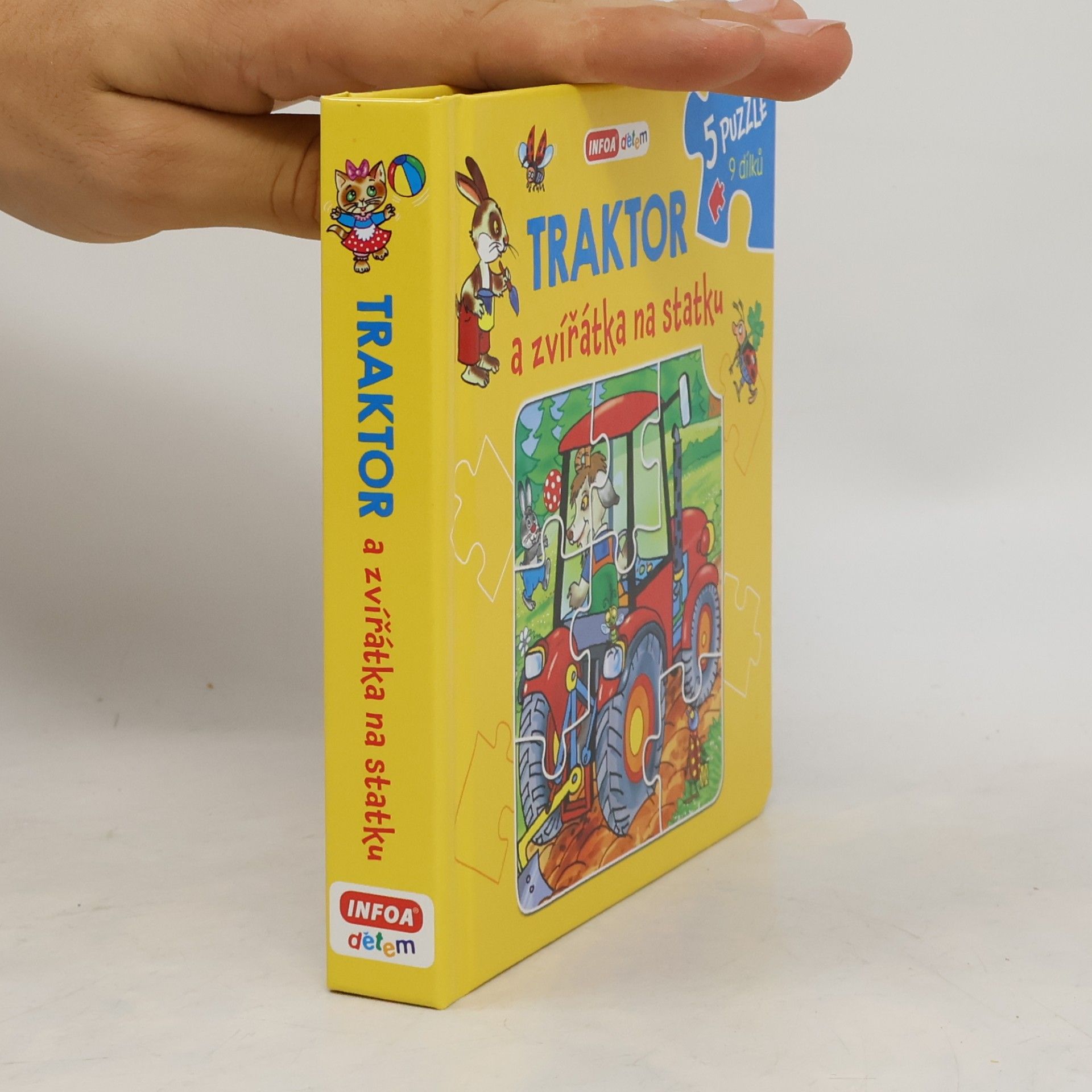 Antonín Šplíchal Traktor a zvířátka na statku