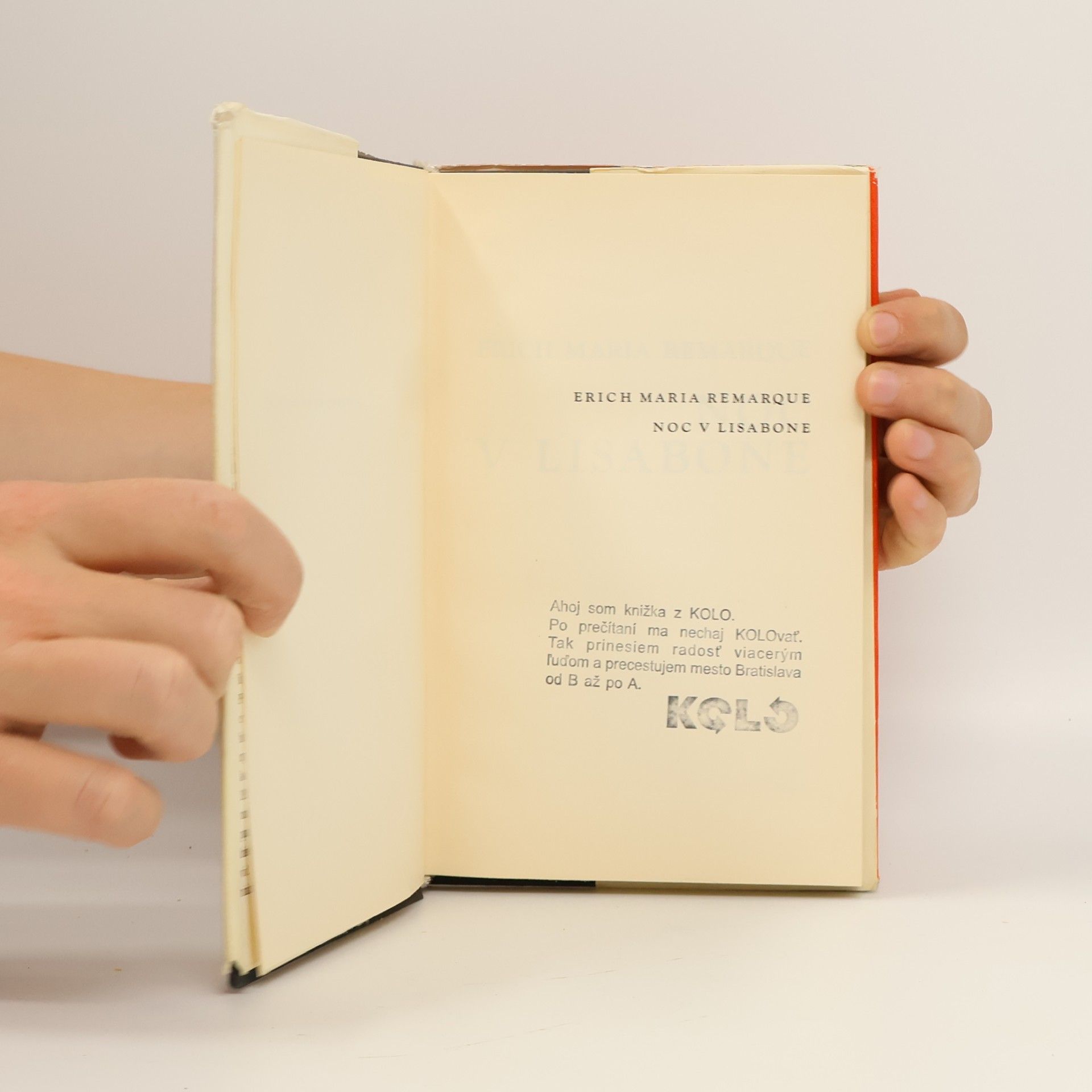Erich Maria Remarque Noc v Lisabone