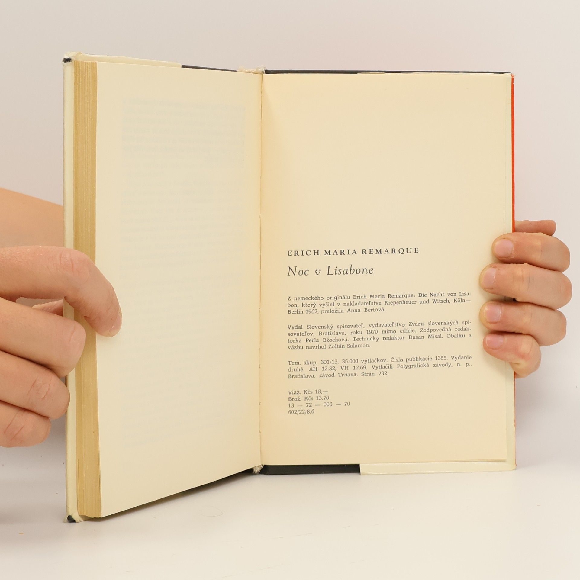 Erich Maria Remarque Noc v Lisabone