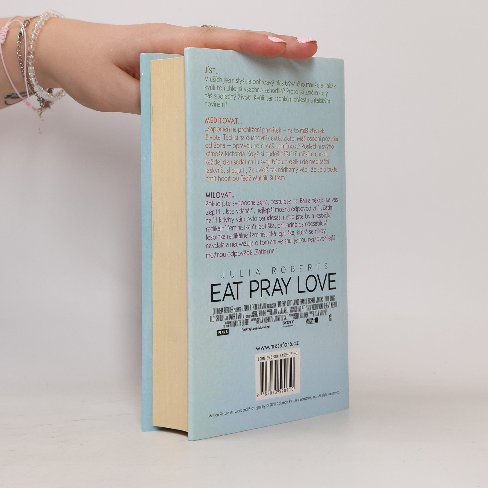 Elizabeth Gilbert Jíst, meditovat, milovat